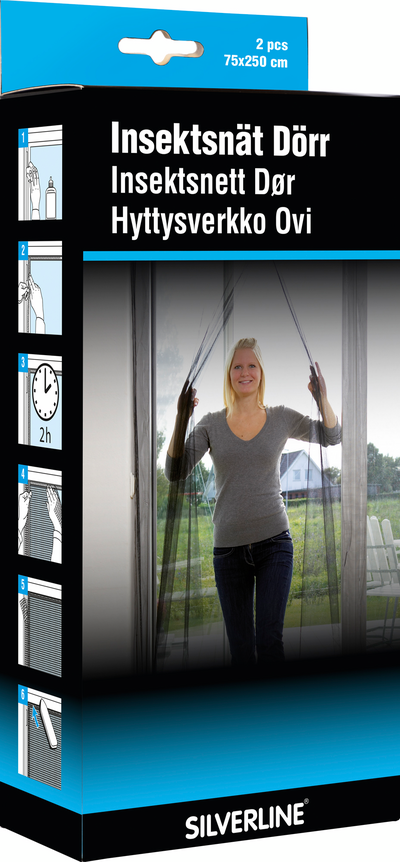 Hyönteisverkko oveen 2x75x250cm