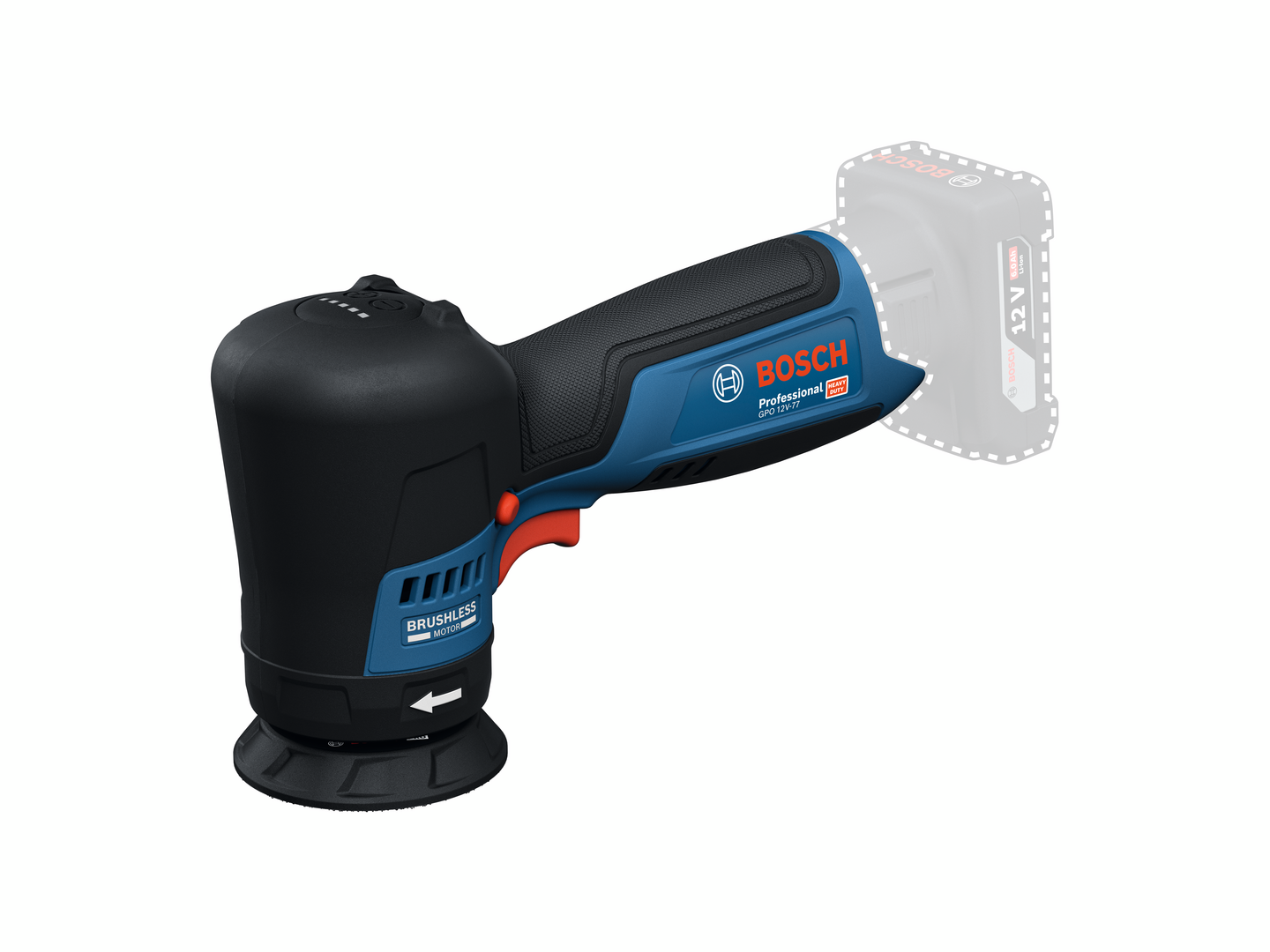 Akkukiillotuskone Bosch PRO GPO 12V-77 Solo