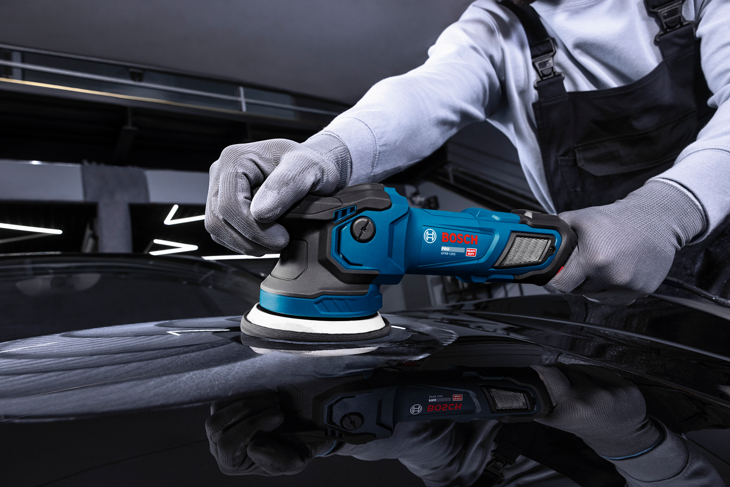 Epäkeskokiillotuskone Bosch PRO GPX9-125S