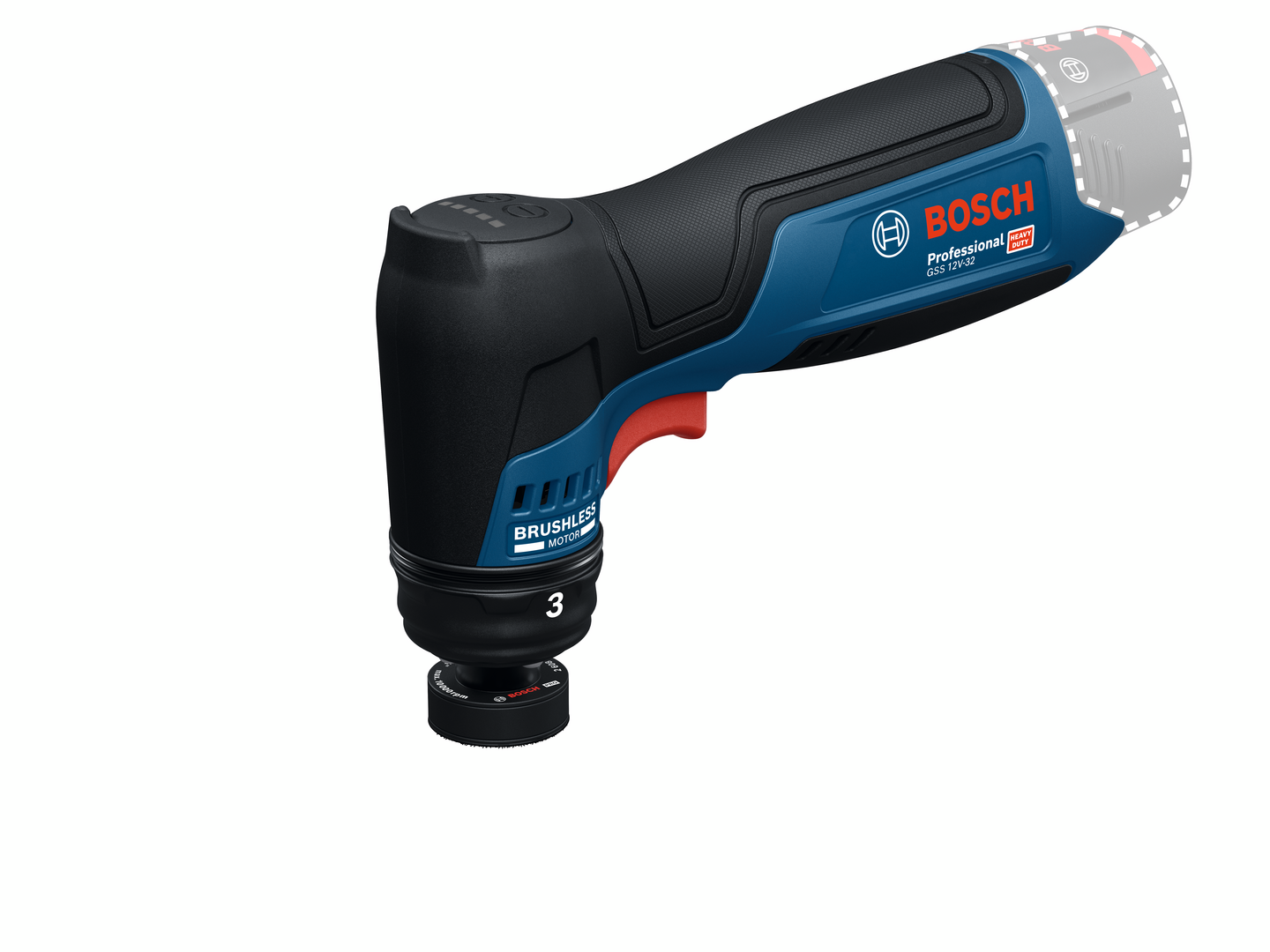 Akkutasohiomakone Bosch PRO GSS 12V-32 Solo