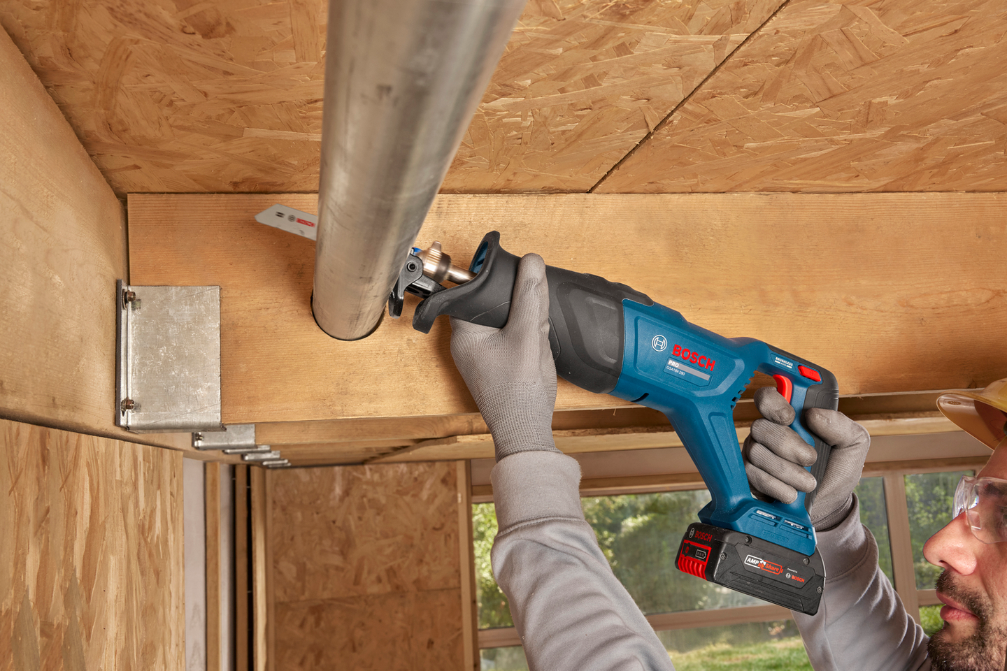 Akkupuukkosaha Bosch PRO GSA18V-280 Solo L-Boxx
