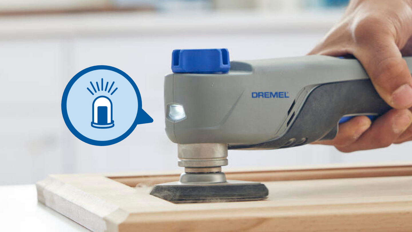 Akkumonitoimityökalu Dremel Blueprint MM12V-S1M 12V 1x2,0Ah 9-os. tarvikesarja
