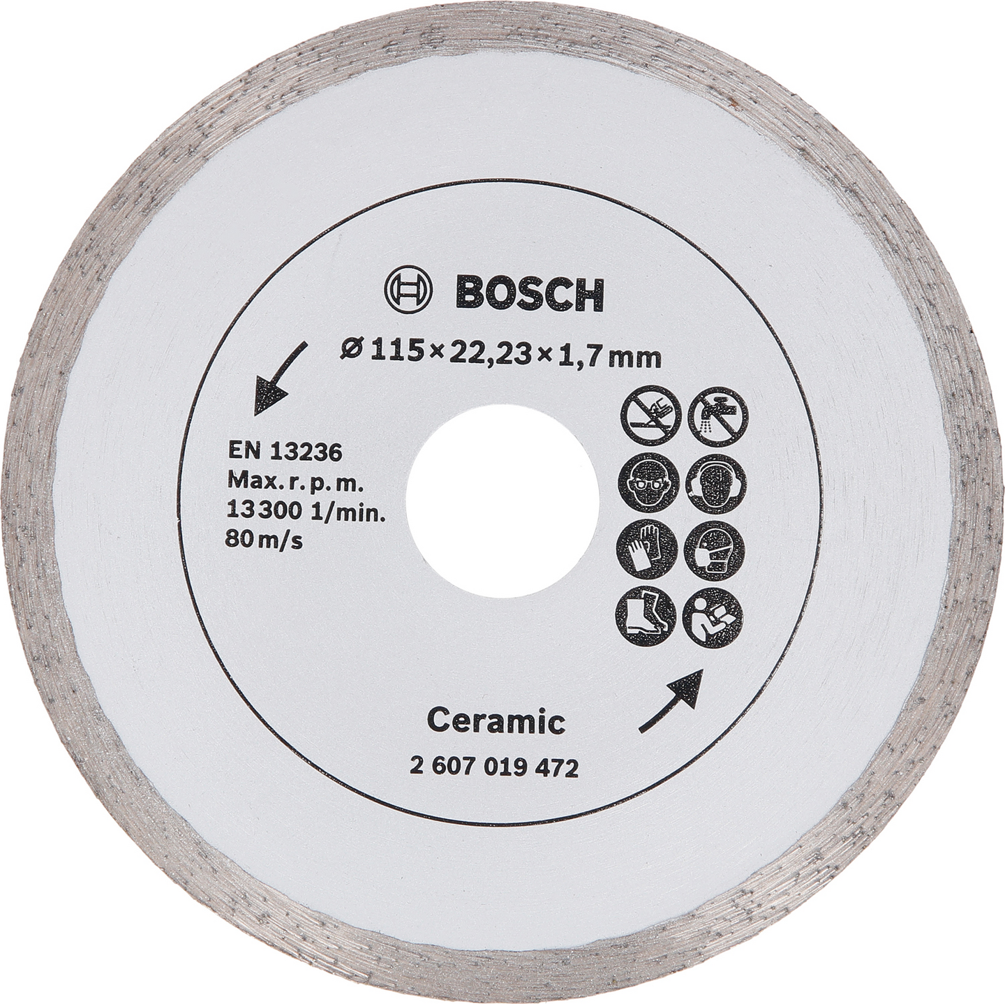 DIAMANTKAPSKIVA BOSCH KAKEL 115MM 115MM