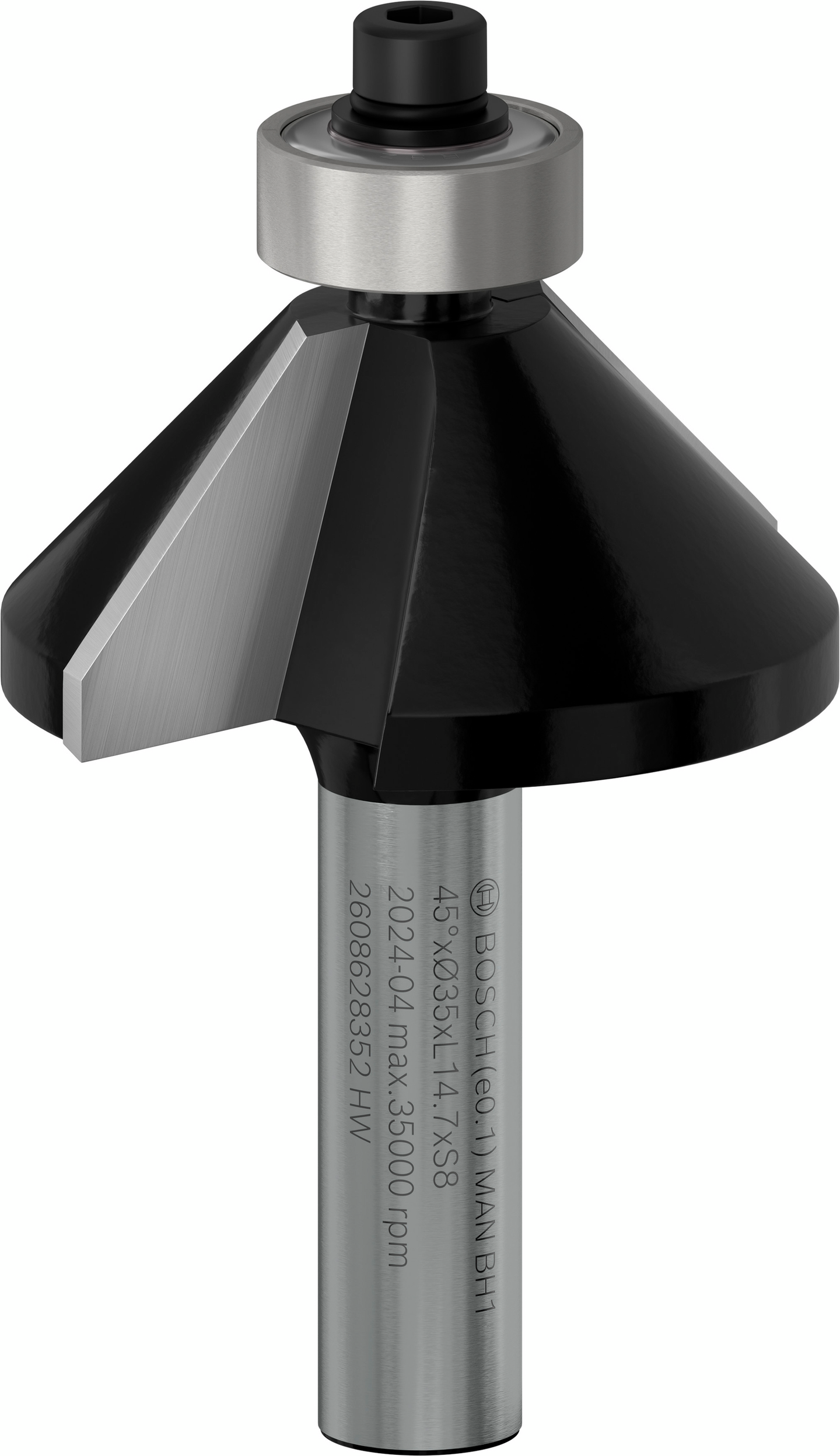 FASFRÄS BOSCH MED STYRHJÄLP HM 8MM D11MM L15MM