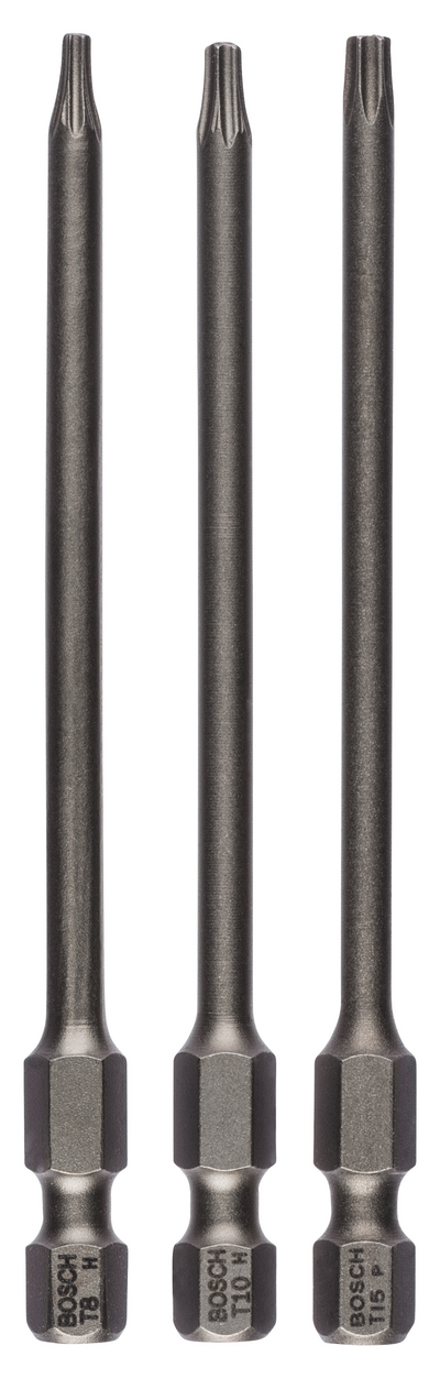BITS BOSCH SORTIMENT SMÅ TORX 89MM 3ST