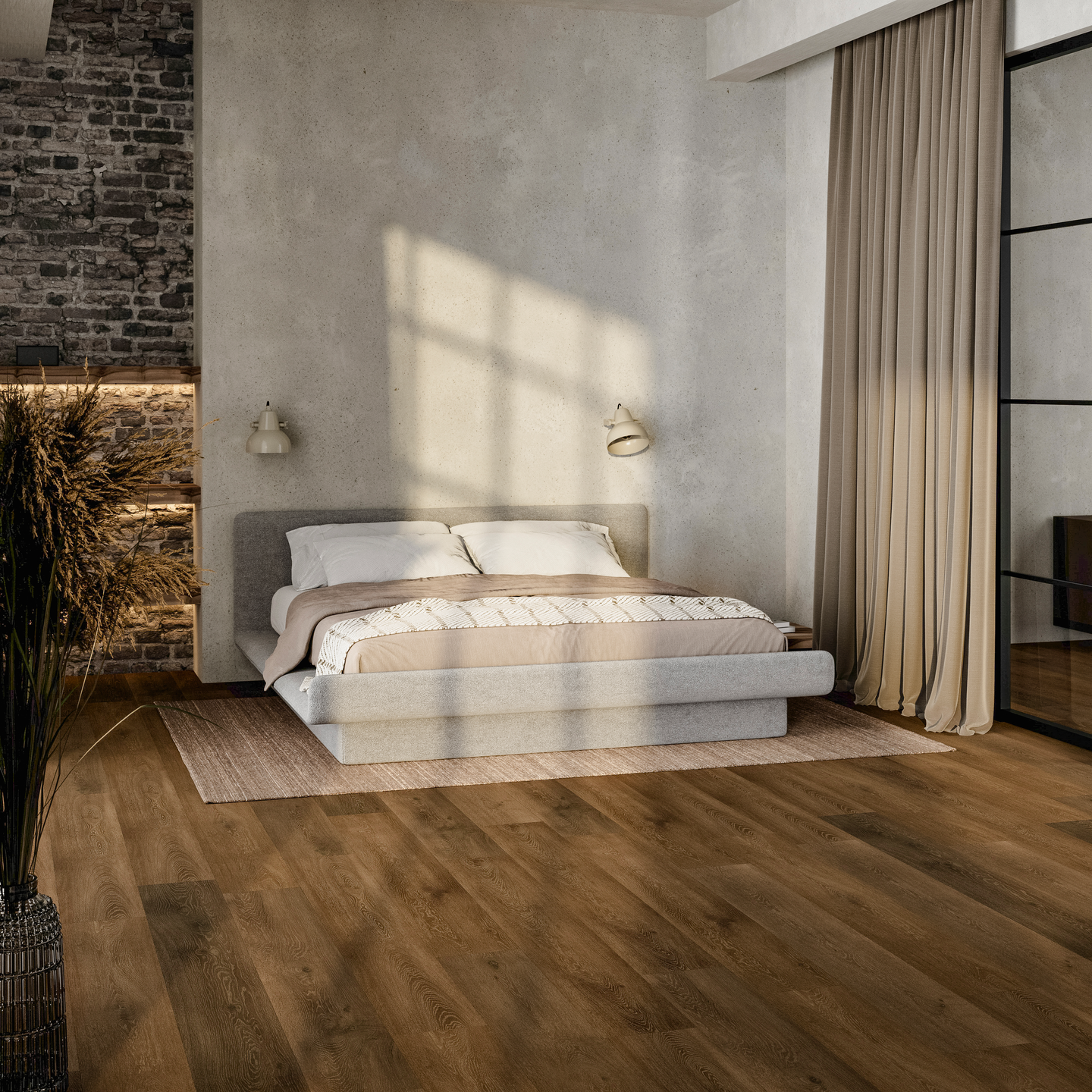 Vinyylilankku Cello Nordic Kaarna Isocore 1210X220X6,3mm 0,55 KL33 IRE