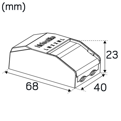 Alasvalo Hide-a-lite Optic Quick S 275lm 2700K IP44 DIM 6-pack valkoinen