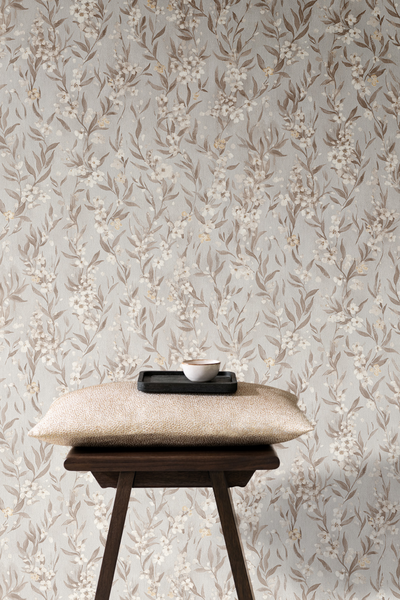 Vinyylitapetti Rasch Noble Zen Sakura 435245 10,05m