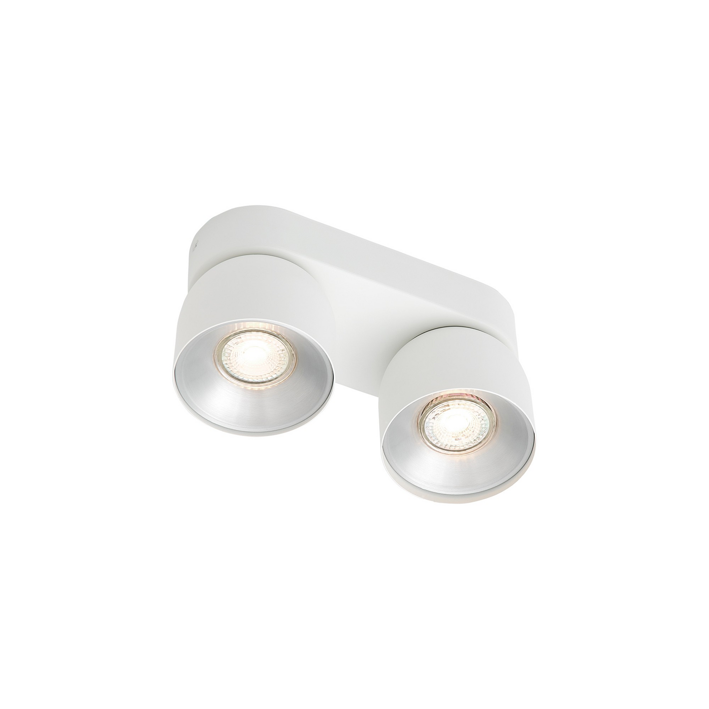 Spottivalaisin Nordlux Pitcher 2 metalli GU10 valkoinen