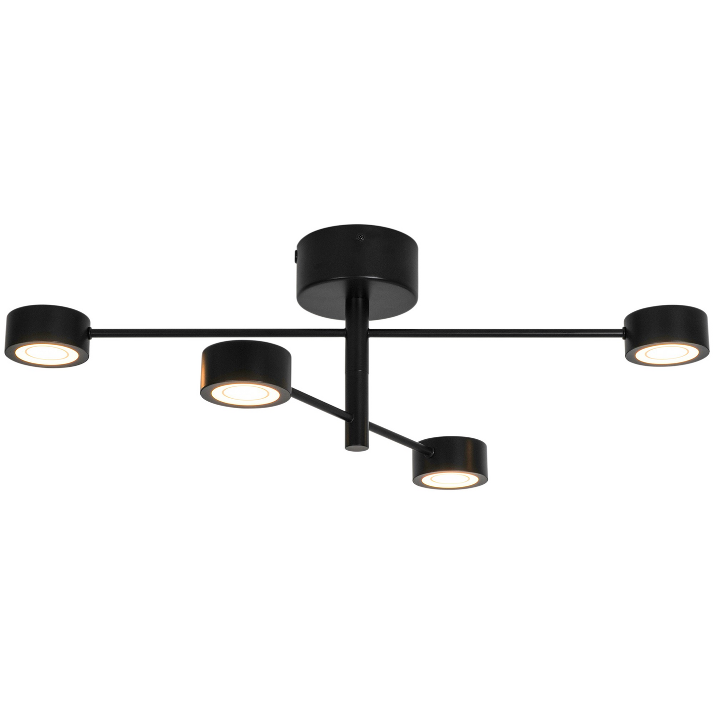 Kattovalaisin Nordlux Clyde Flex 4 Rail metalli led 1100lm musta
