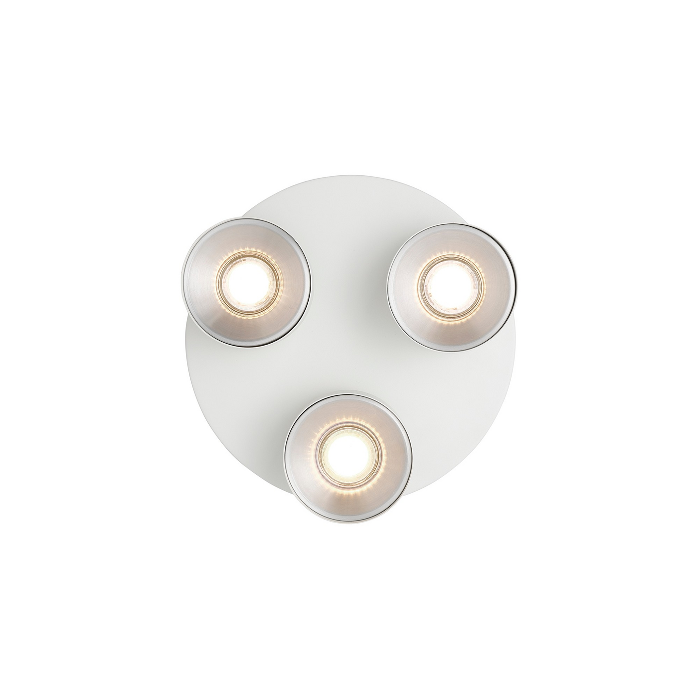 Spottivalaisin Nordlux Pitcher 3 metalli GU10 valkoinen