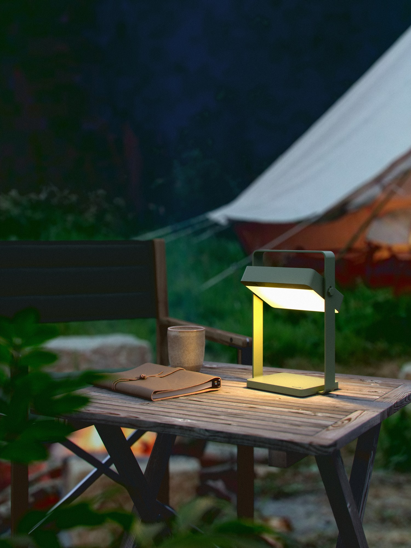 Puutarhavalaisin Nordlux Saulio solar led 200lm vihreä
