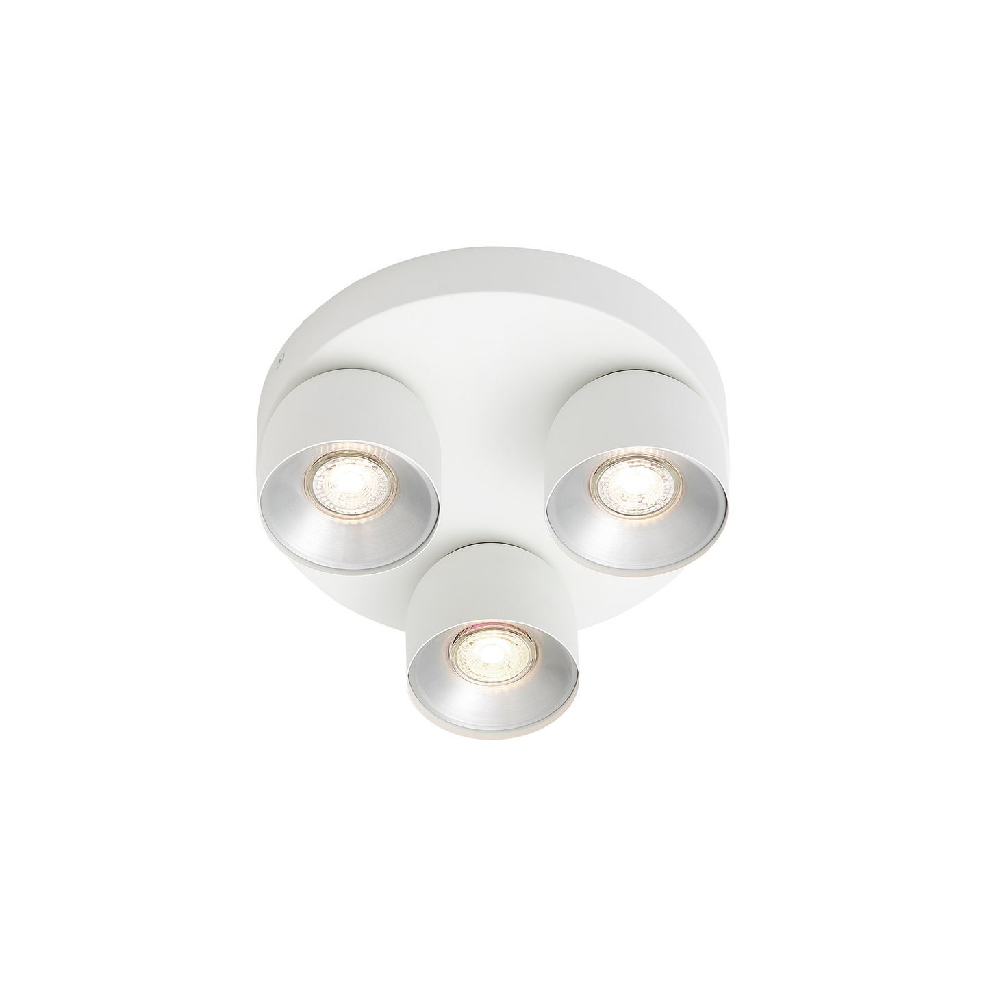 Spottivalaisin Nordlux Pitcher 3 metalli GU10 valkoinen