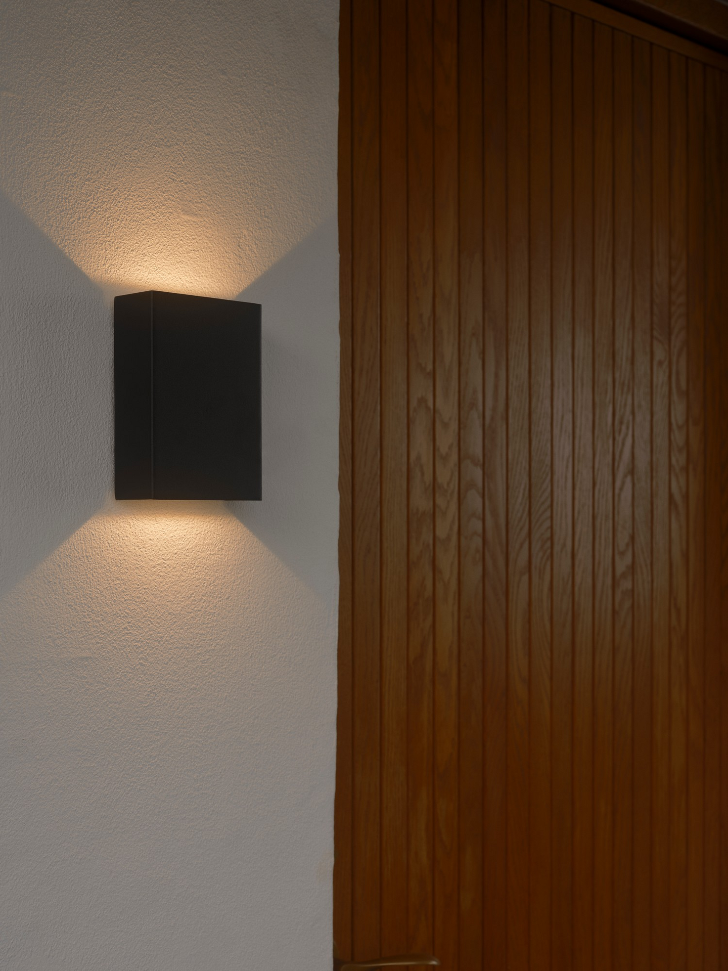 Ulkoseinävalaisin Nordlux Fold 10 Seaside led 400lm musta