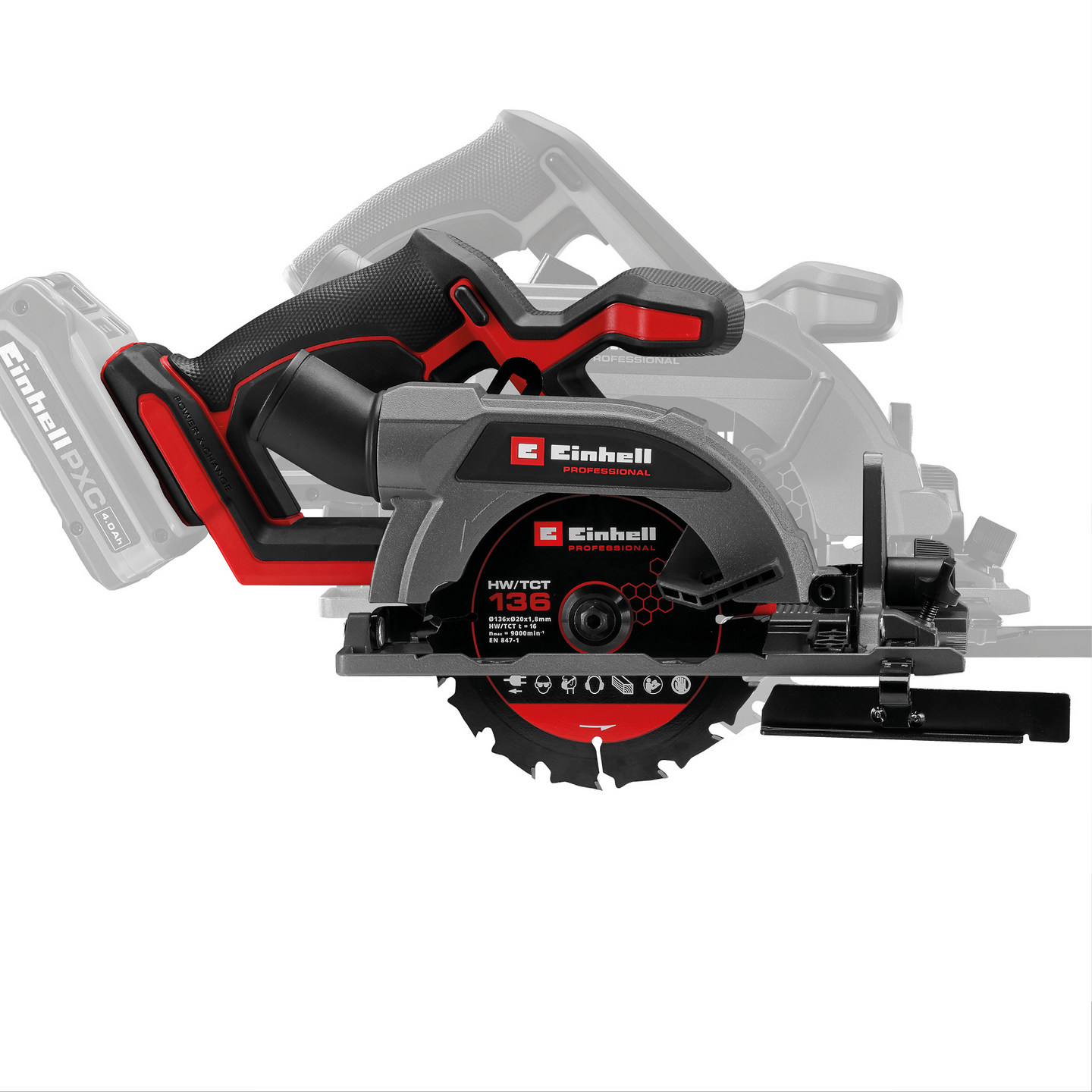 Akkupyörösaha Einhell Professional TP-CS 18/136-C Li BL Solo