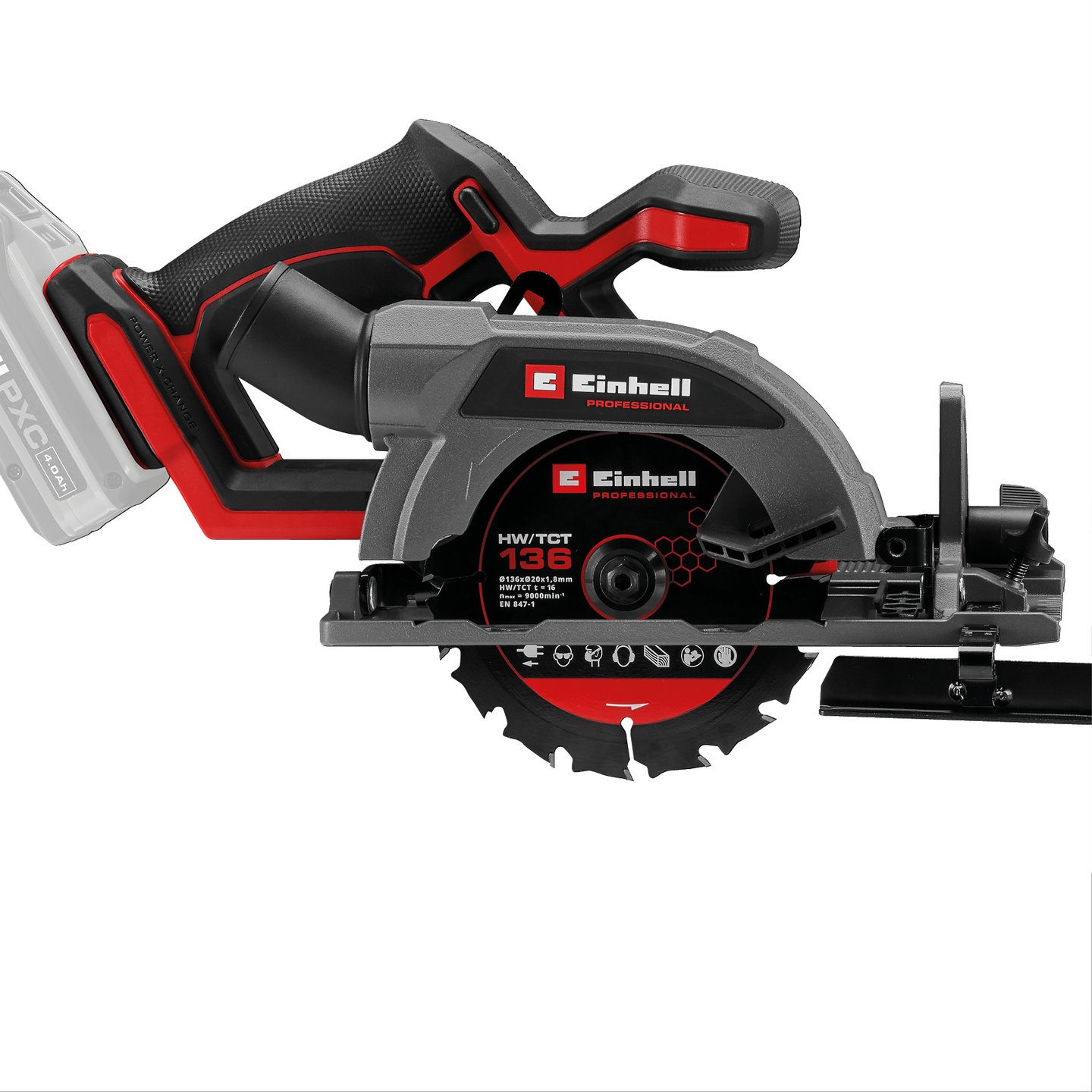 Akkupyörösaha Einhell Professional TP-CS 18/136-C Li BL Solo