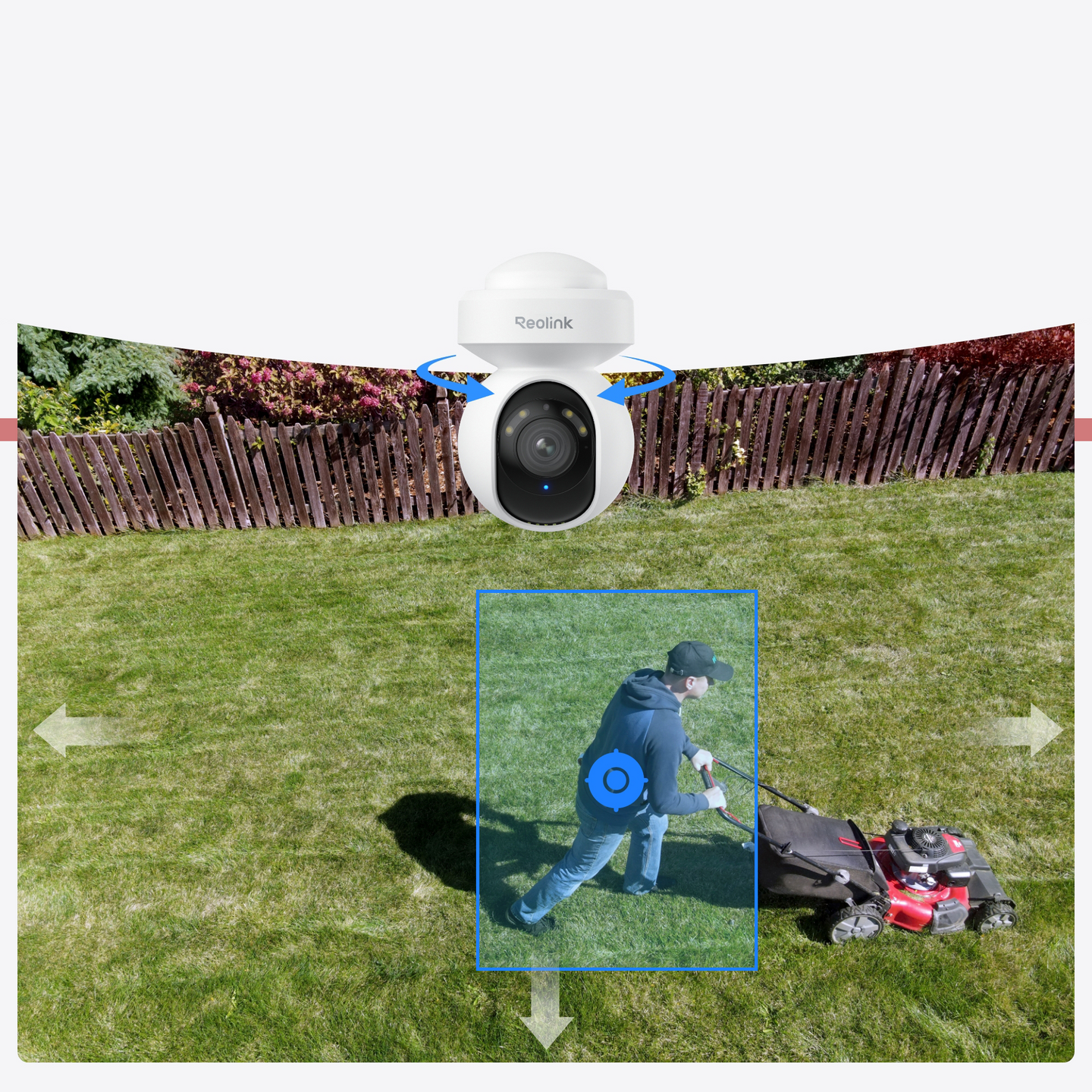 Valvontakamera Reolink 2.4/5GHz DC12V/1A PTZ 5MP