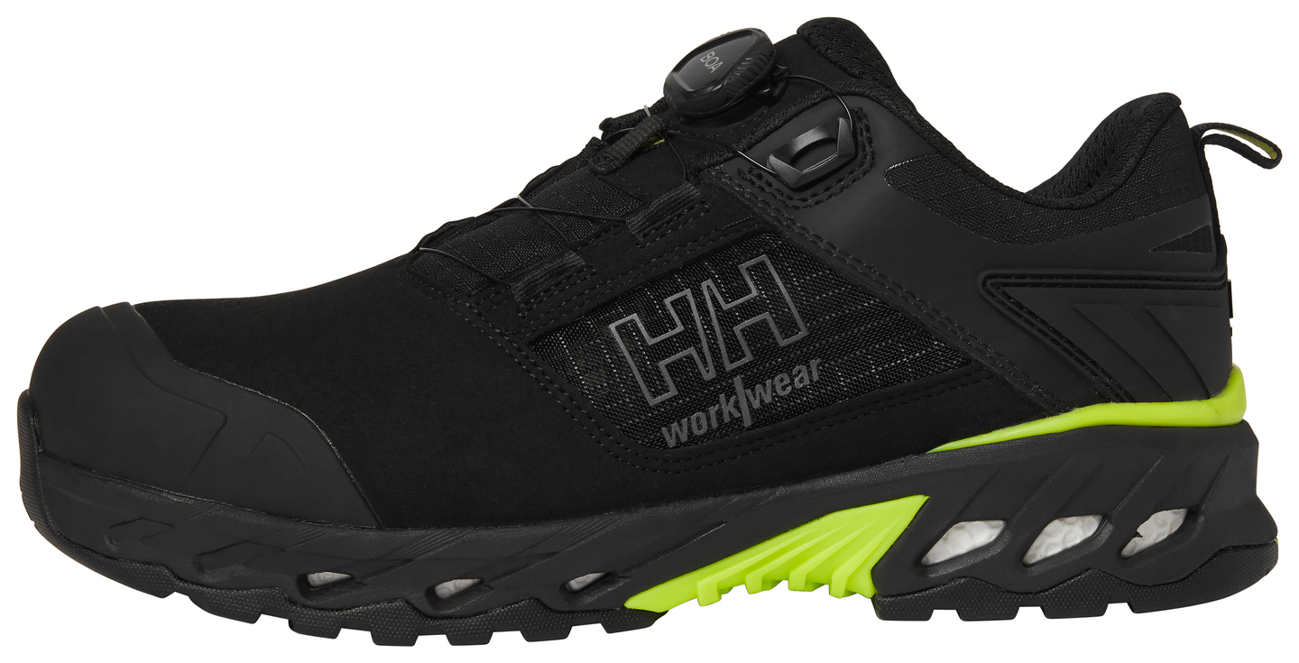 SKYDDSSANDAL MAGNI BOA SV/L 47 SVART/LIME S1PL 78343