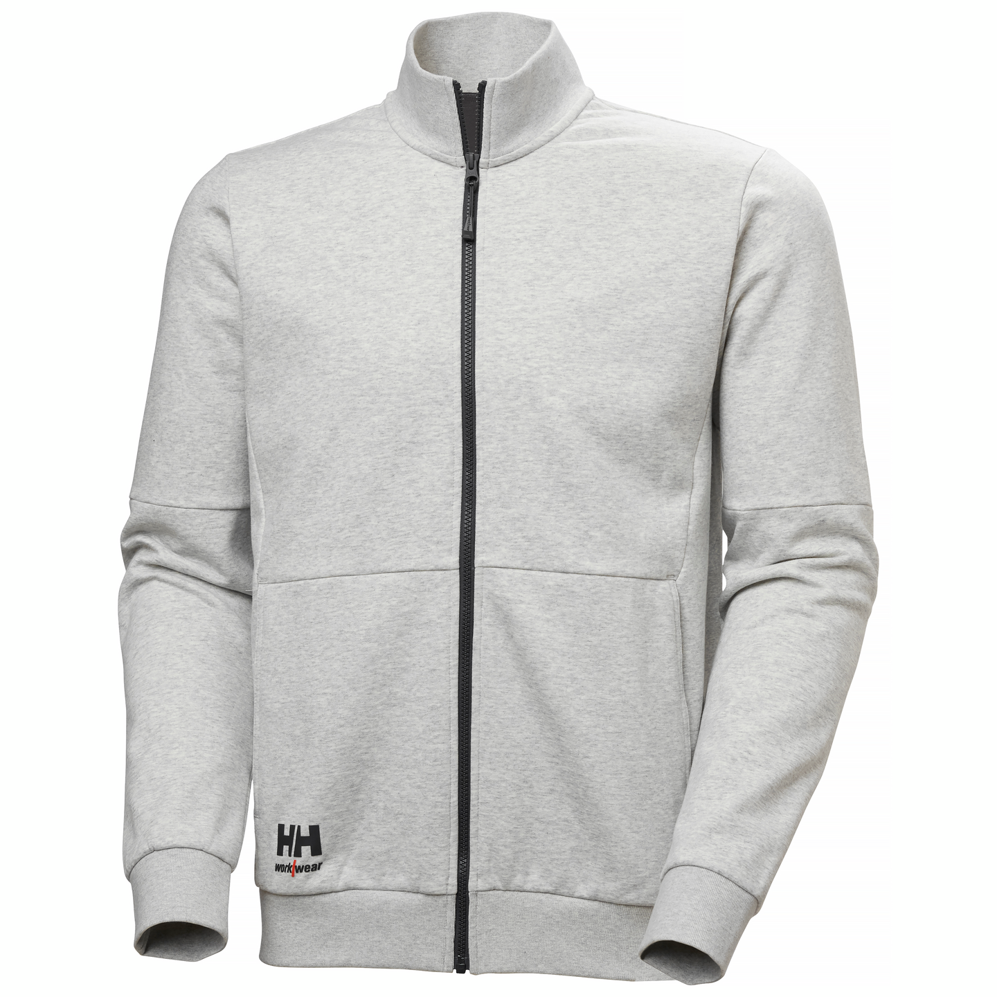 SWEATSHIRT HELZIP 79344 EVO LJUSGRÅ 2XL
