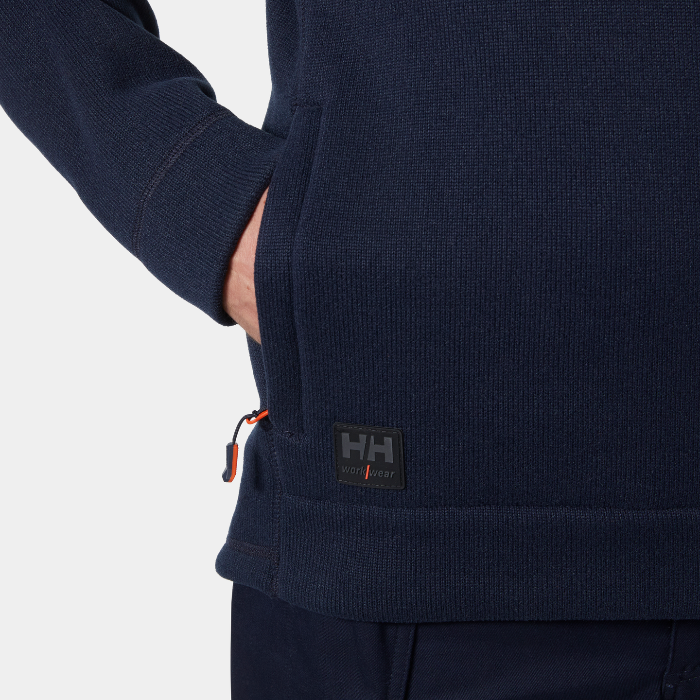 FLEECE KENSINGTON STICKAD NAVY S