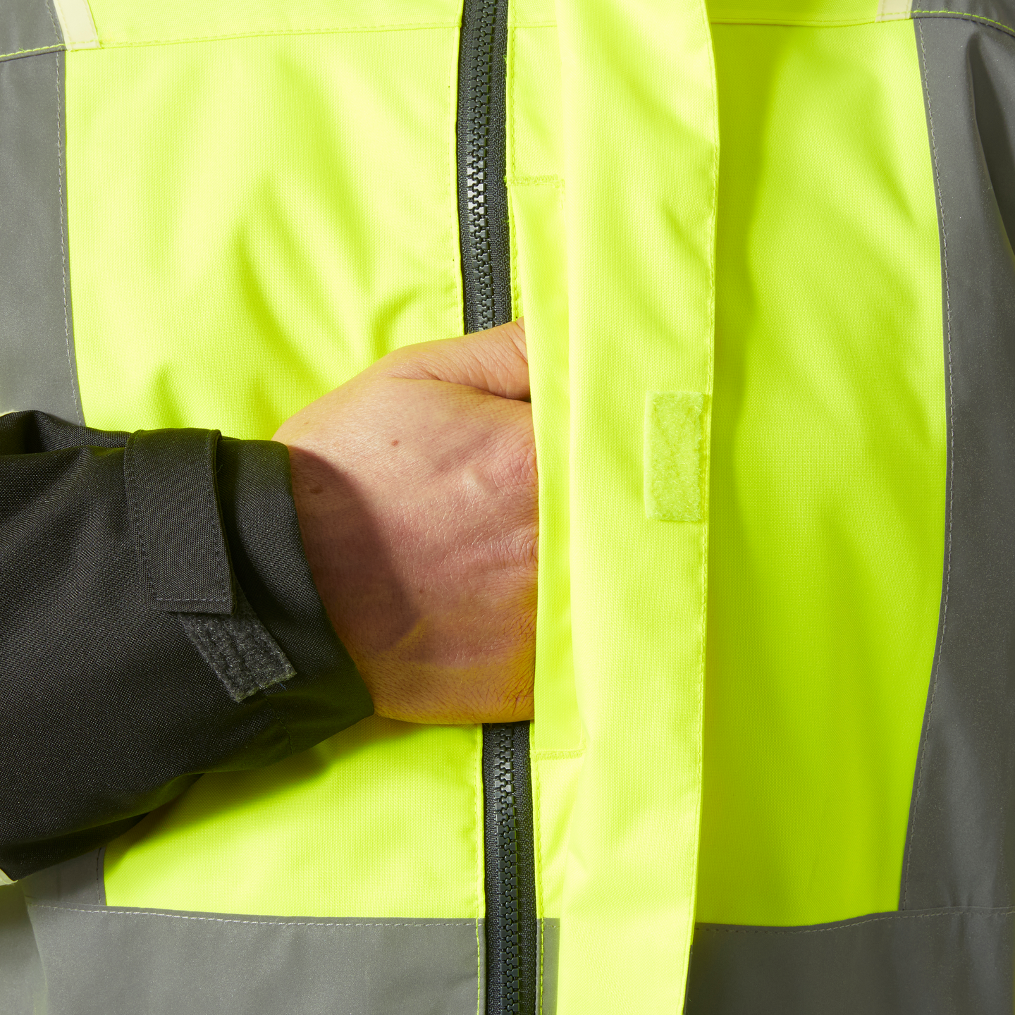 VINTERJACKA UC-ME KL3 VARSEL GUL 4XL