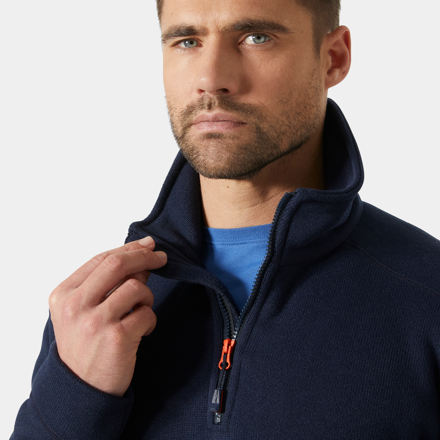 FLEECE KENSINGTON STICKAD NAVY S