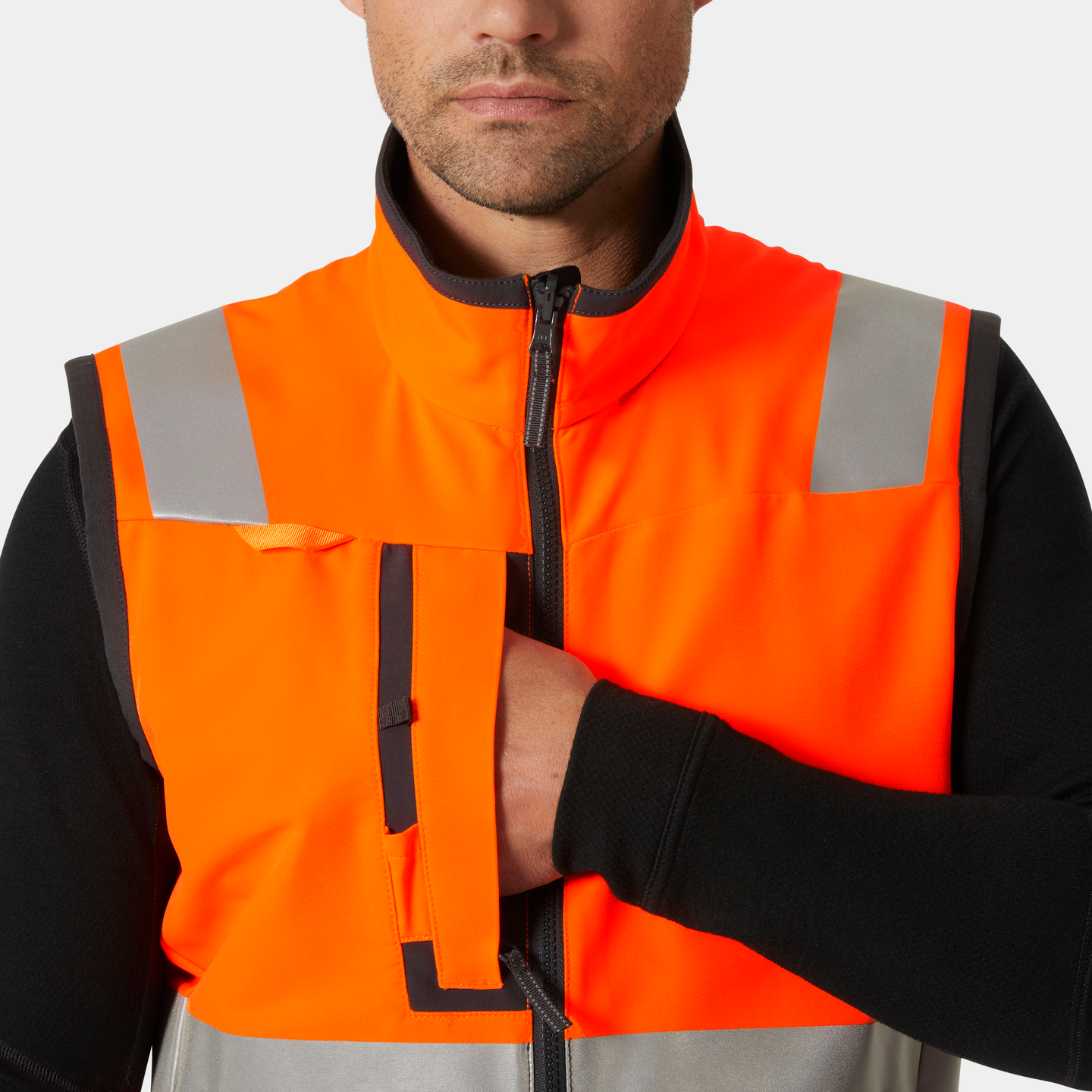 VÄST 74030 ALNA 4X KL1 HV ORANGE XS