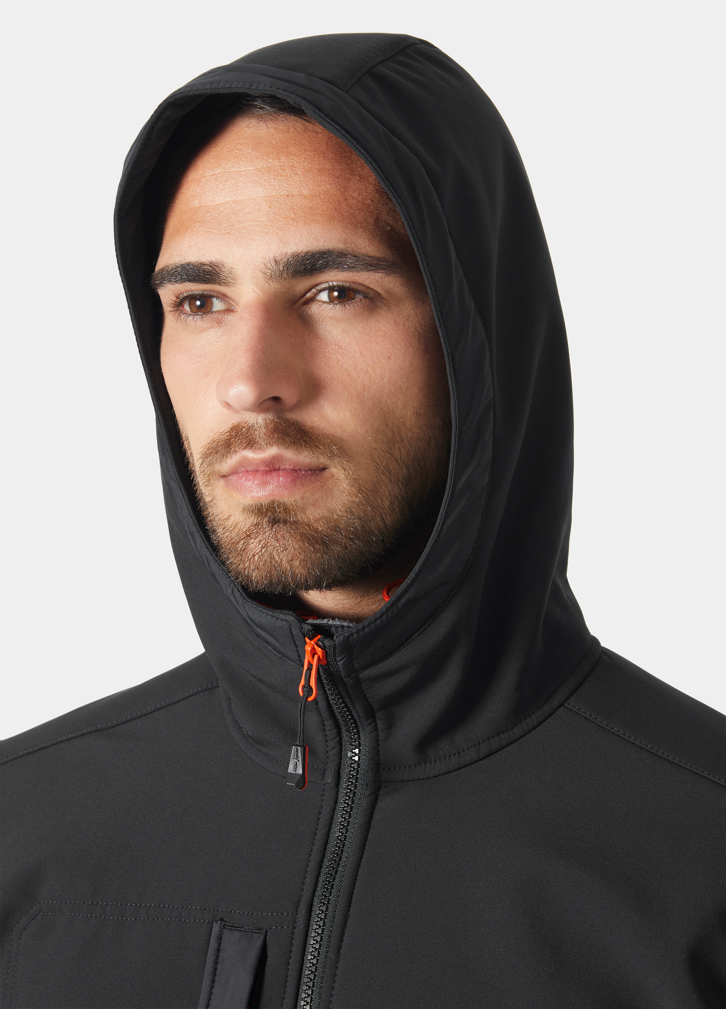 LUVJACKA KENSINGTON SOFTSHELL SVART L