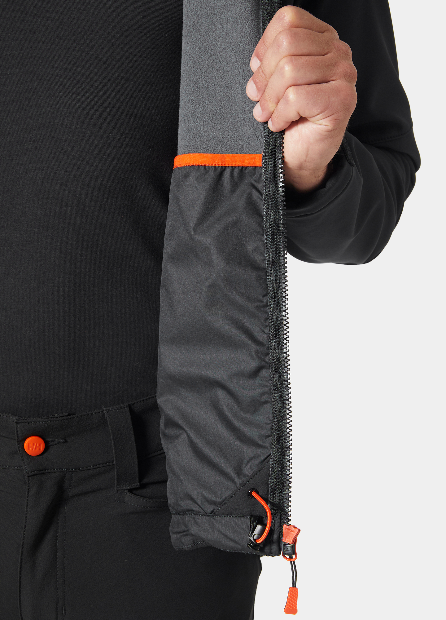 LUVJACKA KENSINGTON SOFTSHELL SVART L
