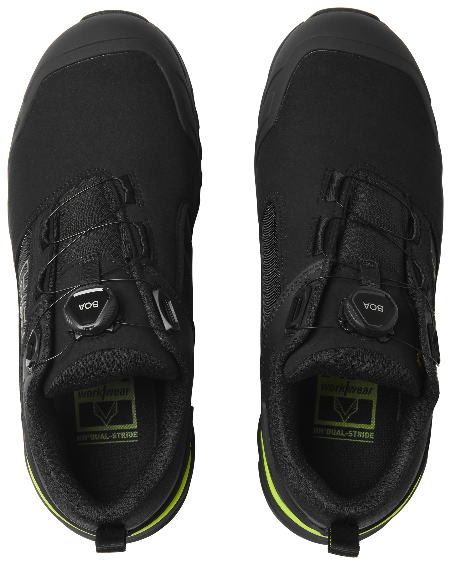 SKYDDSSANDAL MAGNI BOA SV/L 47 SVART/LIME S1PL 78343
