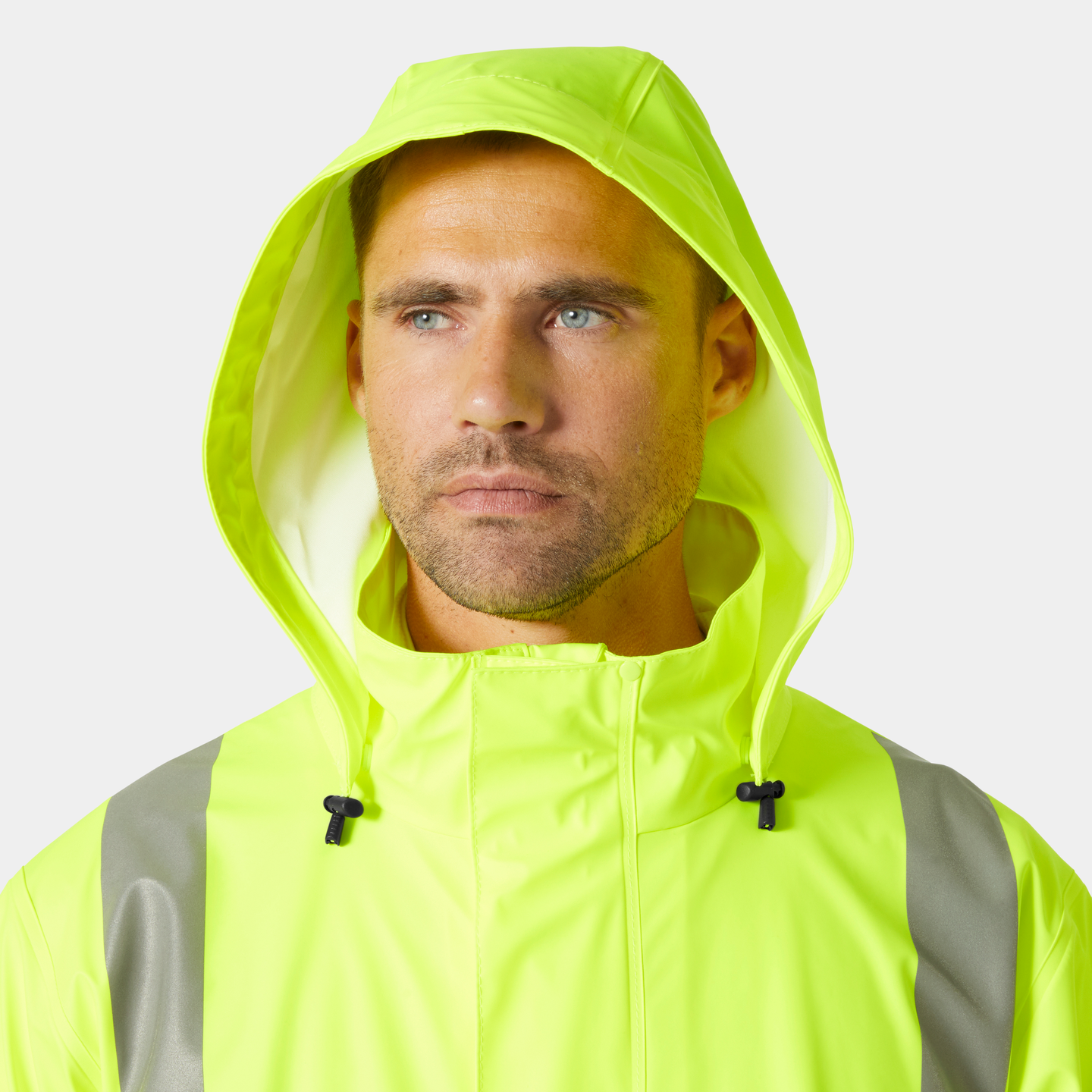 REGNJACKA 70155 ADDVIS KL3 HV GUL 4XL