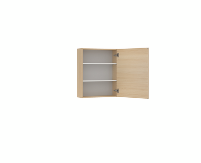 Seinäkaappi Temal 1 ovella korkeus 72,7cm