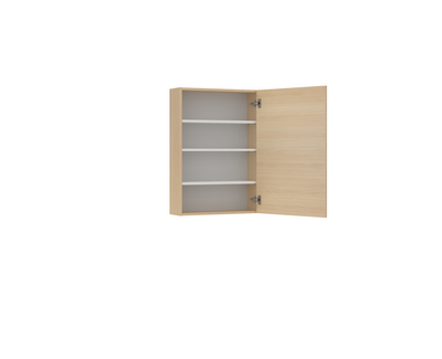 Seinäkaappi Temal 1 ovella korkeus 85cm