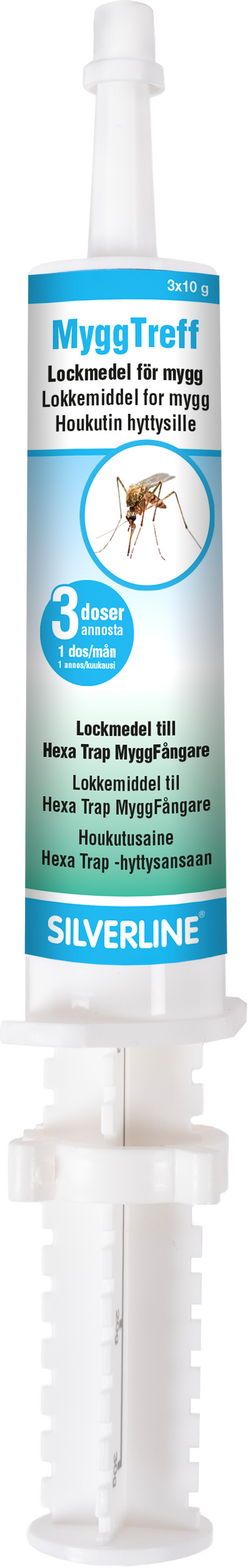 Houkutusaine Silverline HexaTrap Hyttysansaan