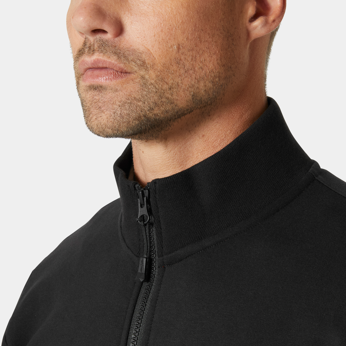 SWEATSHIRT 79344 EVO HELZIP SVART 2XL