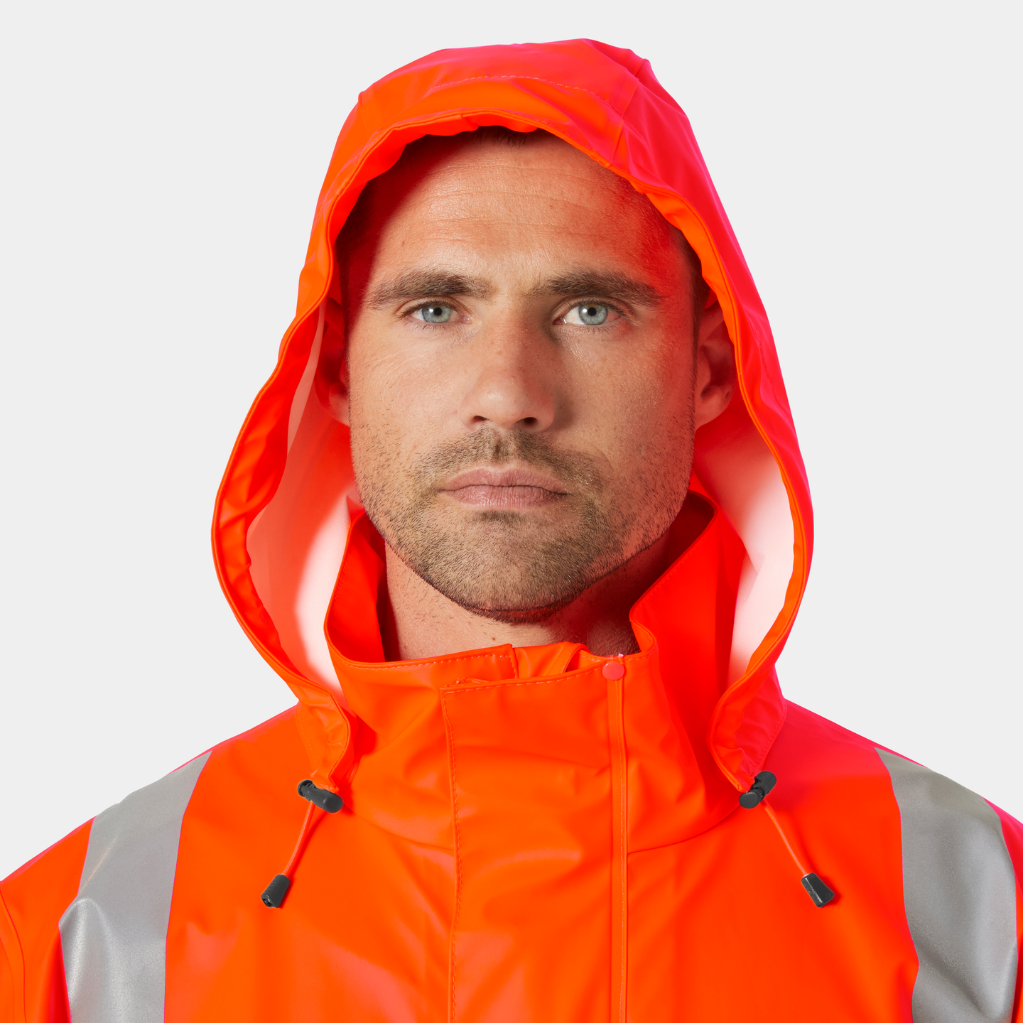 REGNJACKA 70155 ADDVIS KL3 HV ORANGE XL
