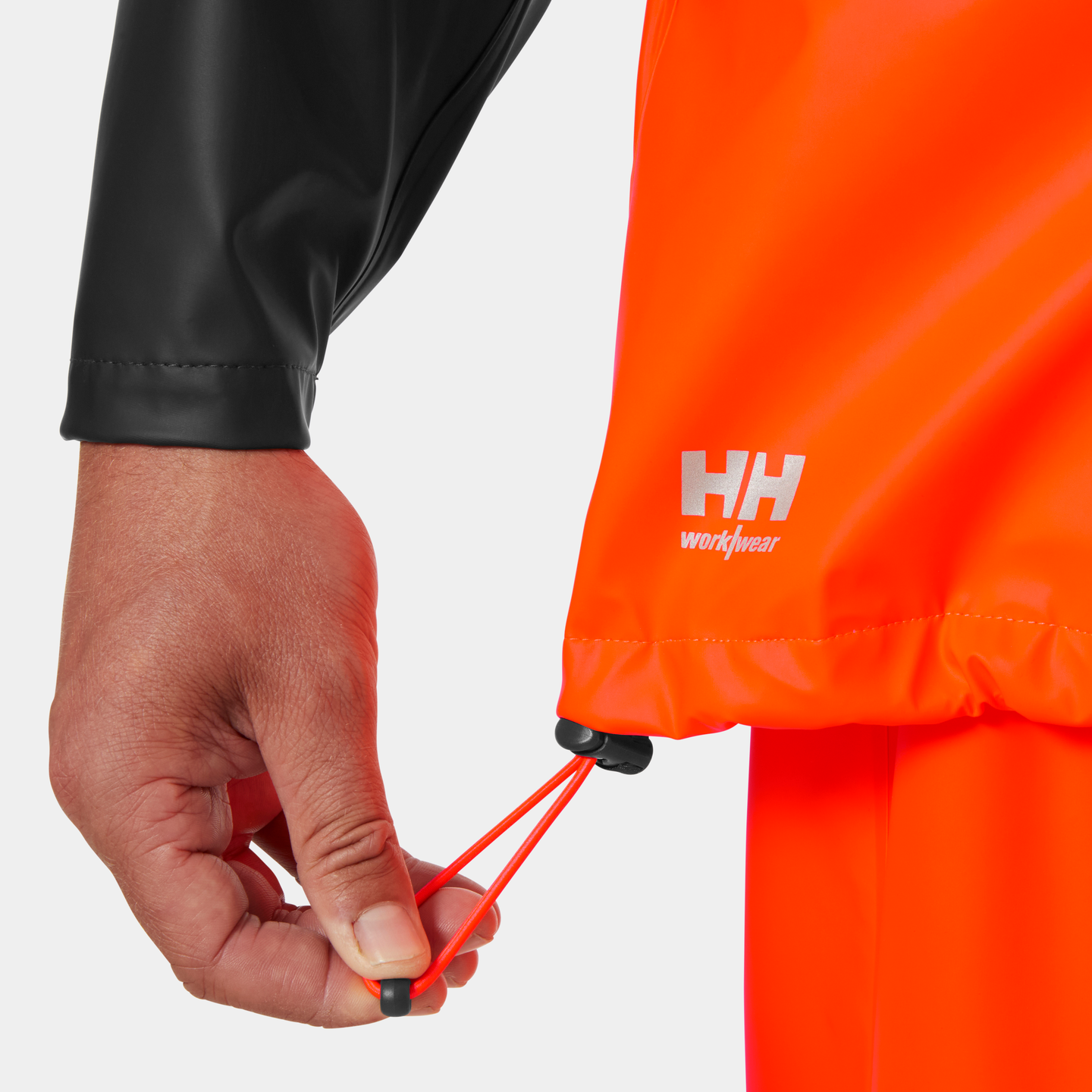 REGNJACKA 70155 ADDVIS KL3 HV ORANGE XL