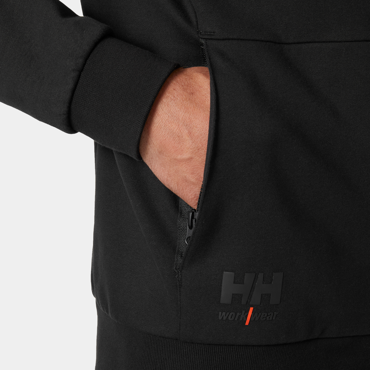 LUVTRÖJA 79345 EVO HELZIP SVART 2XL