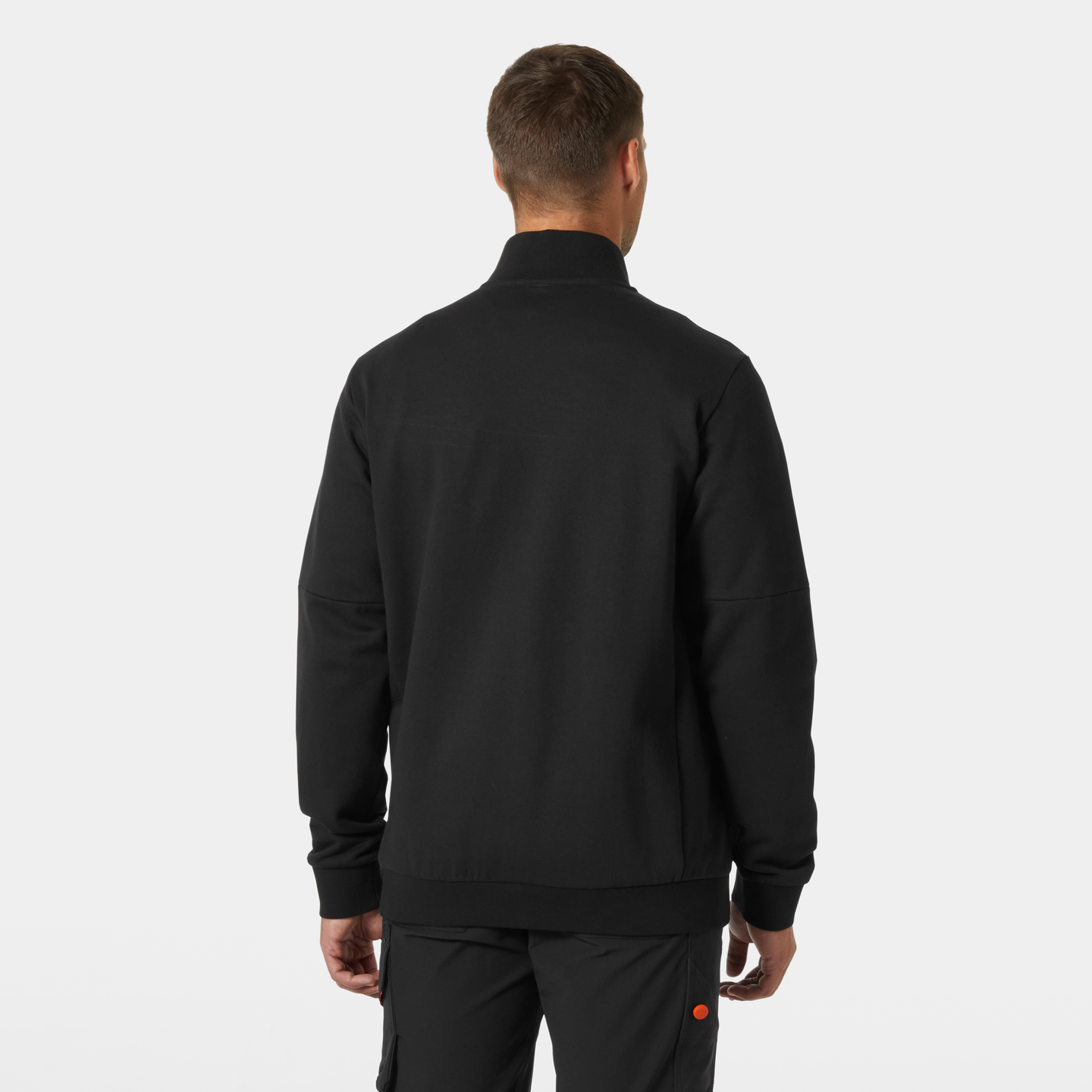 SWEATSHIRT 79344 EVO HELZIP SVART 2XL
