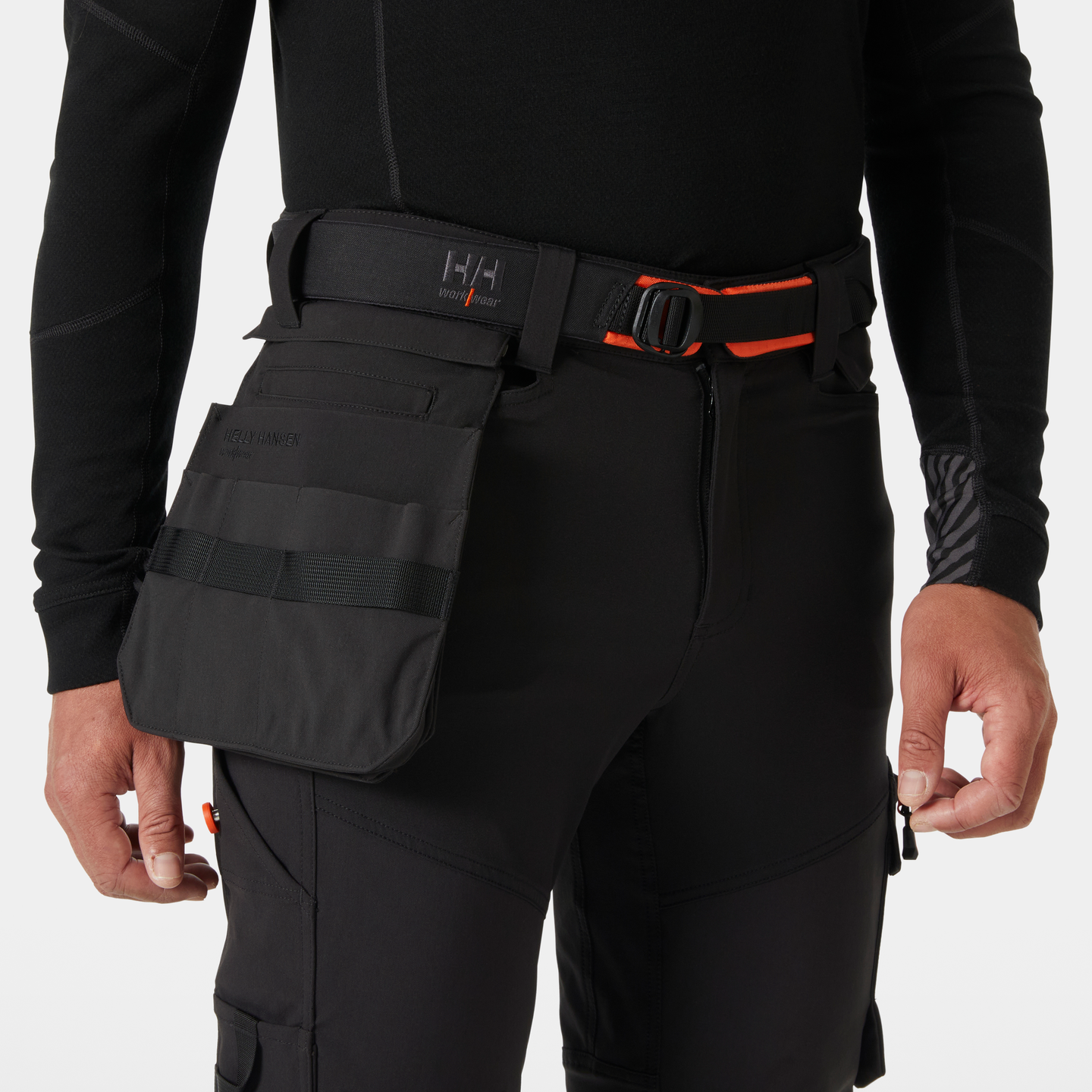 BÄLTE 79460 LÄTT VADDERAT SVART M/L