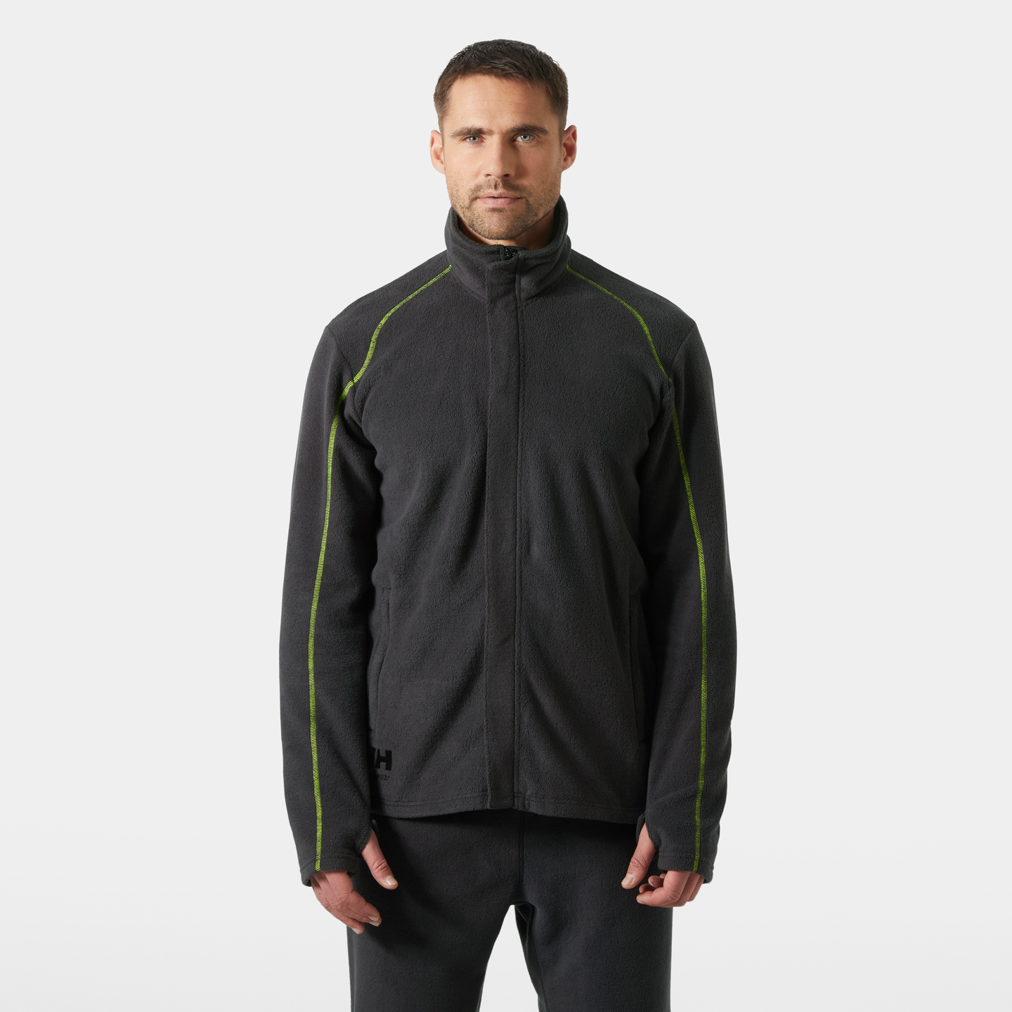 FLEECEJACKA 72149 FYRE SVART 2XL