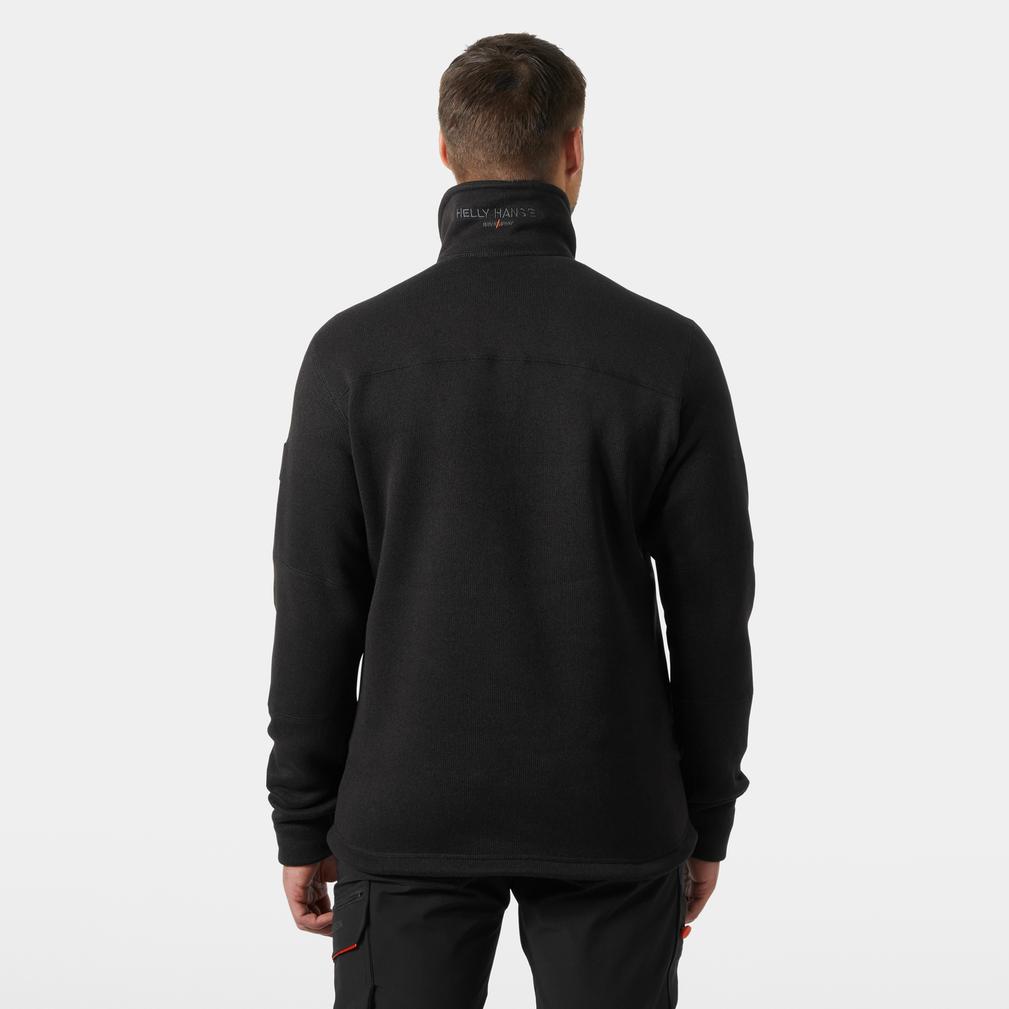 FLEECE HELLY HANSEN KENSINGTON STICKAD, SVART XL