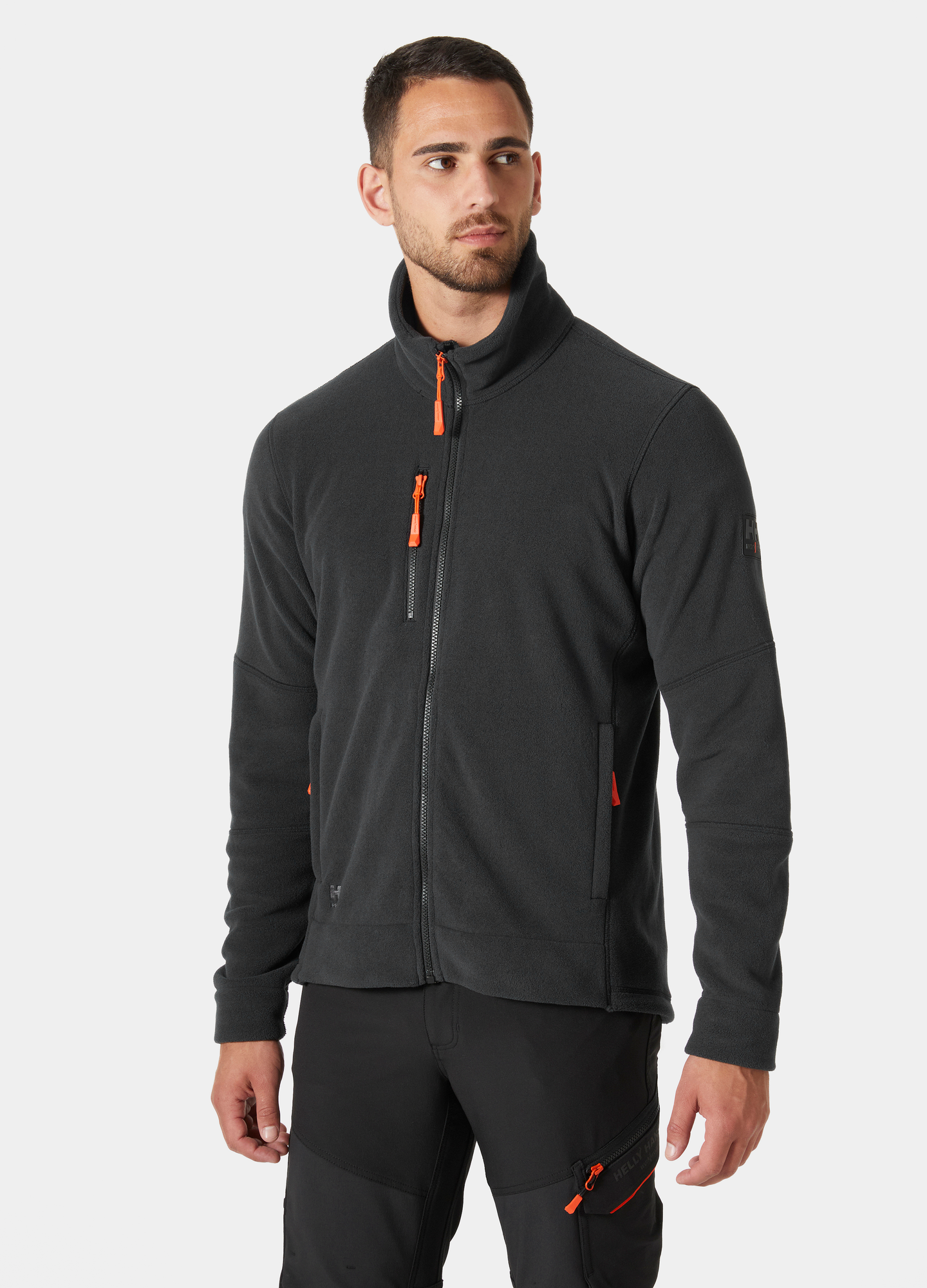 FLEECEJACKA HELLY HANSEN KENSINGTON SVART L, POLARTEC