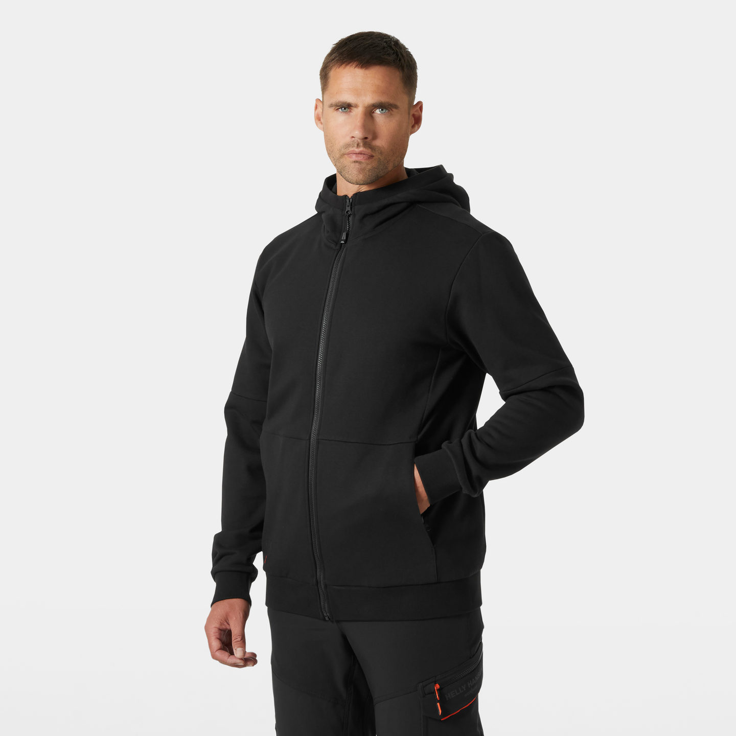 LUVTRÖJA 79345 EVO HELZIP SVART 2XL