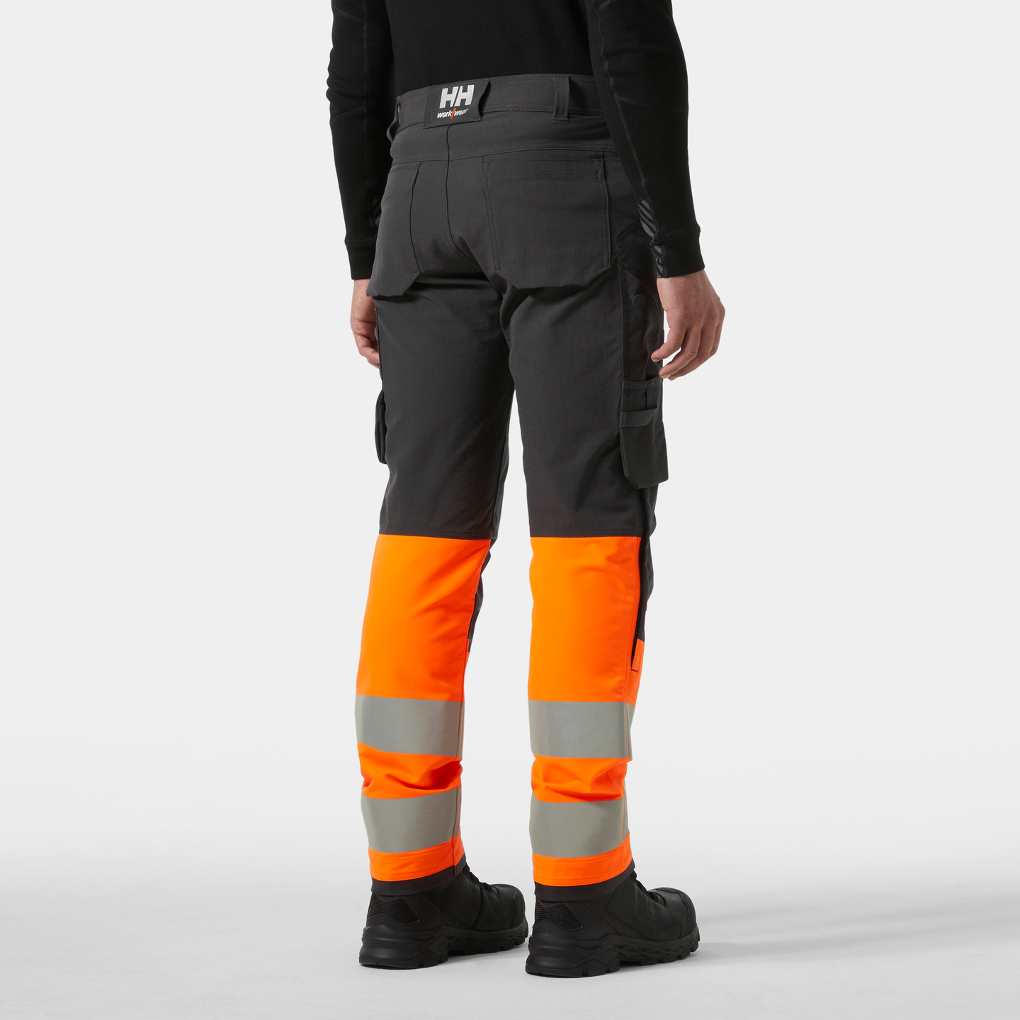 BYXA CNCT 77340 ALNA 4X KL1 MÖRKGRÅ/ORANGE C146