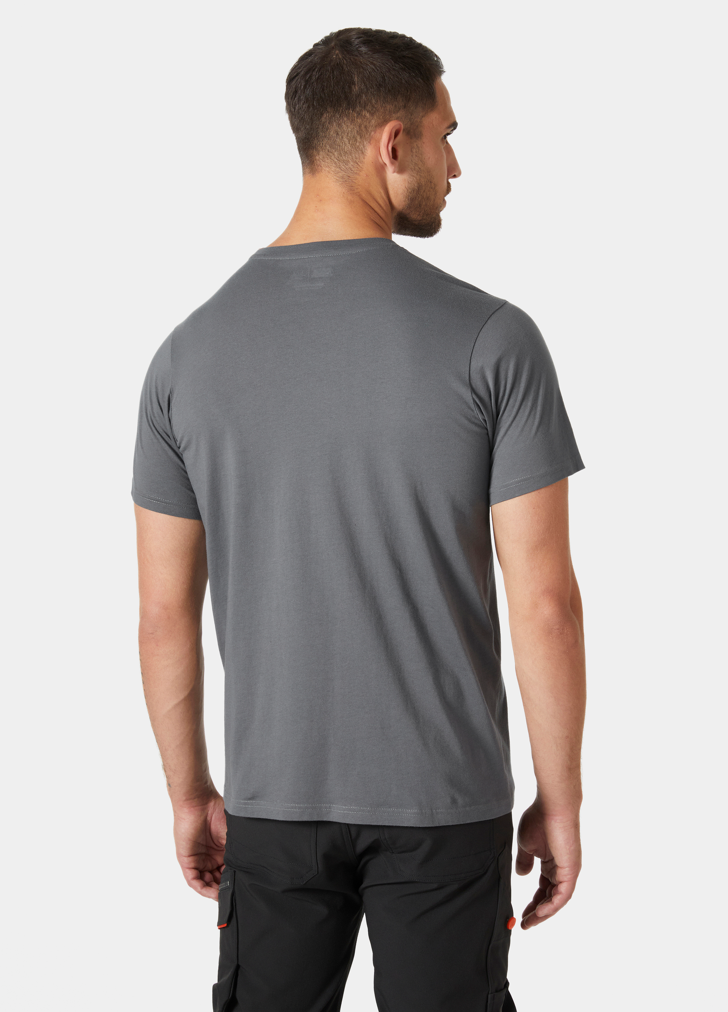 T-SHIRT HELLY HANSEN MANCHESTER MÖRK GRÅ, 2XL