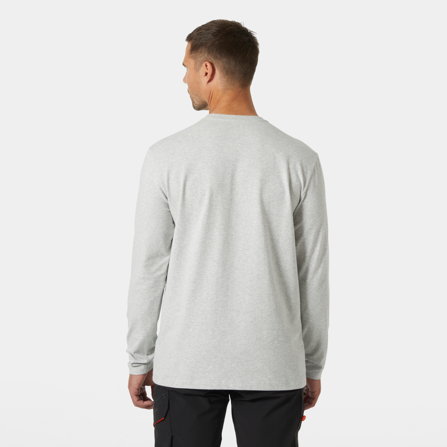 T-SHIRT 79242 EVO LÅNGÄRMAD LJUSGRÅ 3XL