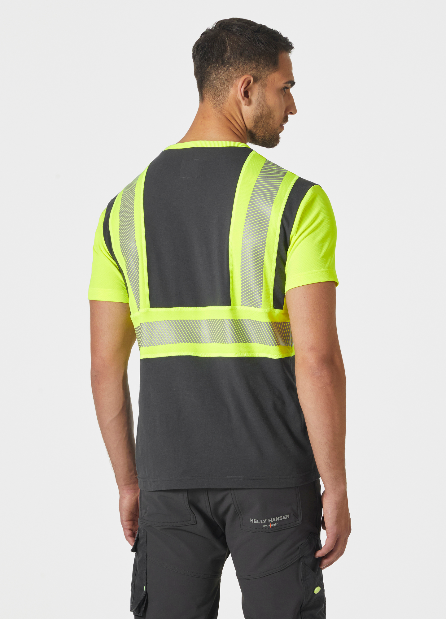 TRÖJA ICU LIFA FLOW GUL/SV 2XL KORT ÄRMAD
