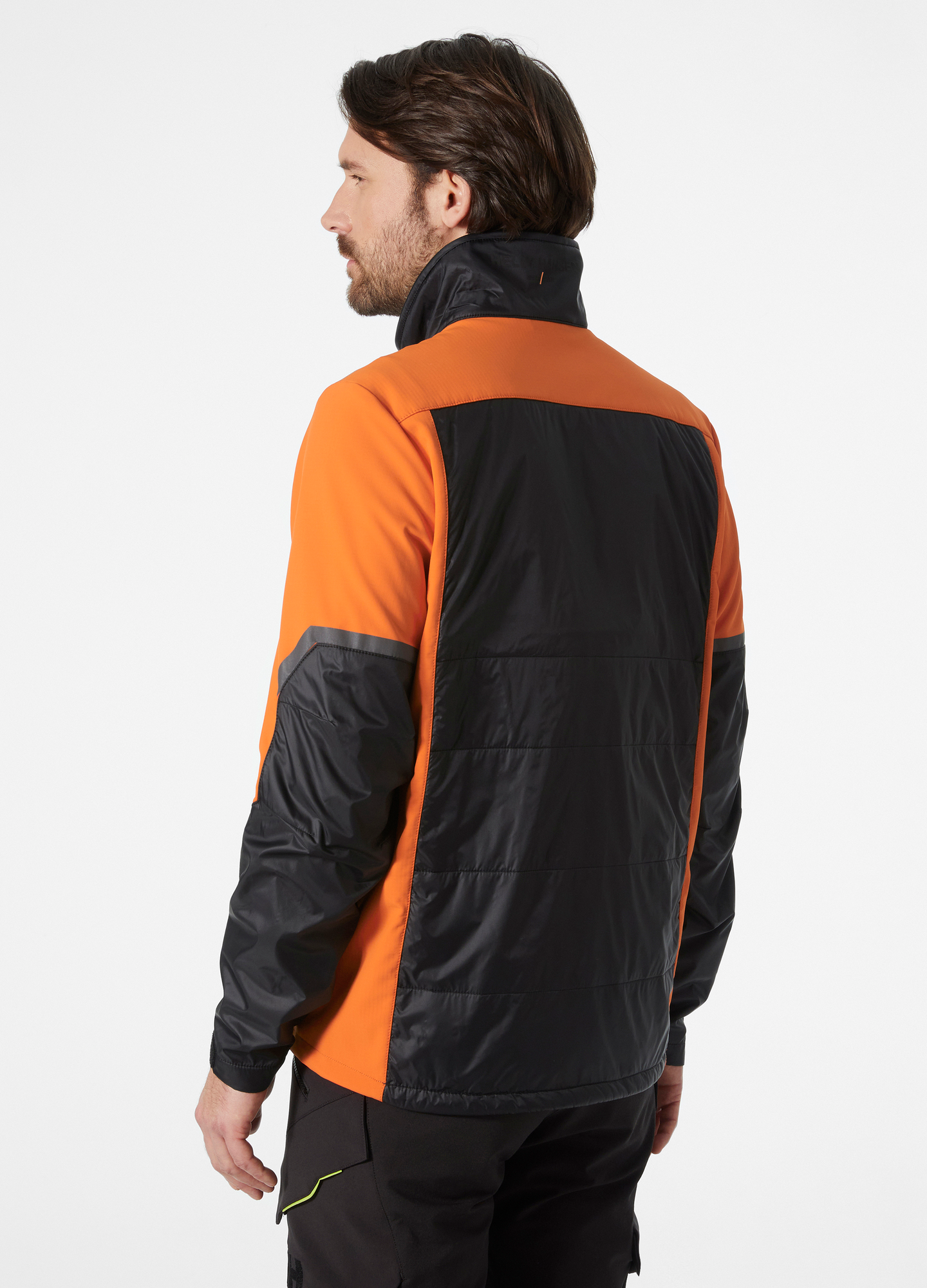 HYBRIDJACKA HELLY HANSEN 73233 KENSINGTON, SVART/ORANGE L