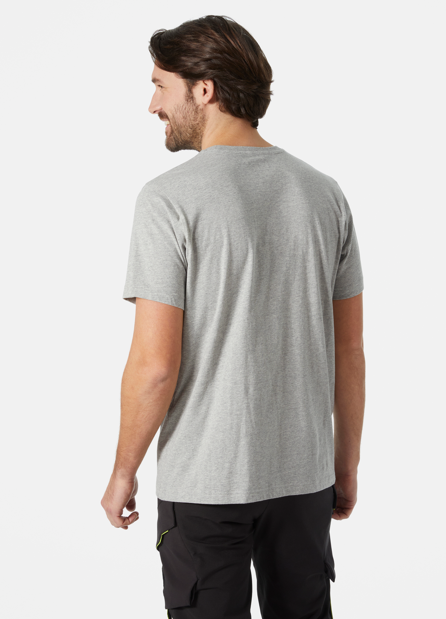 T-SHIRT HELLY HANSEN 79161 CLASSIC GRÅ XL, GRÅMELERAD XL